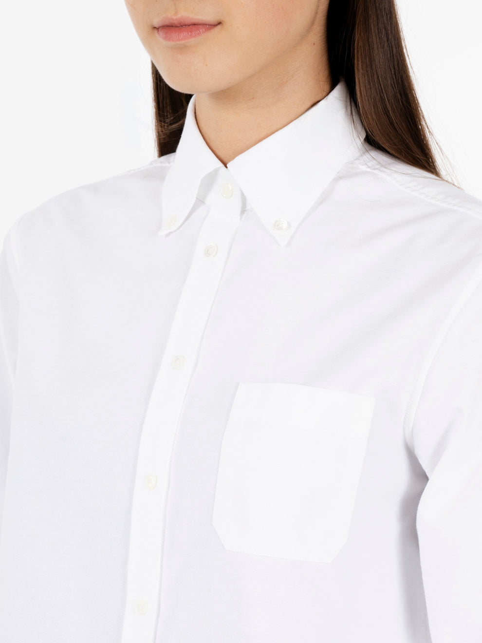 Camicia Aura oxford bianco