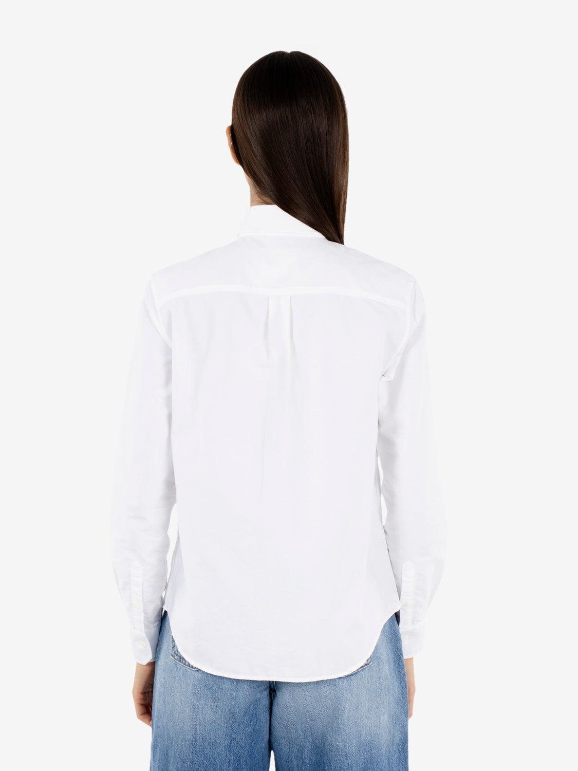 Camicia Aura oxford bianco