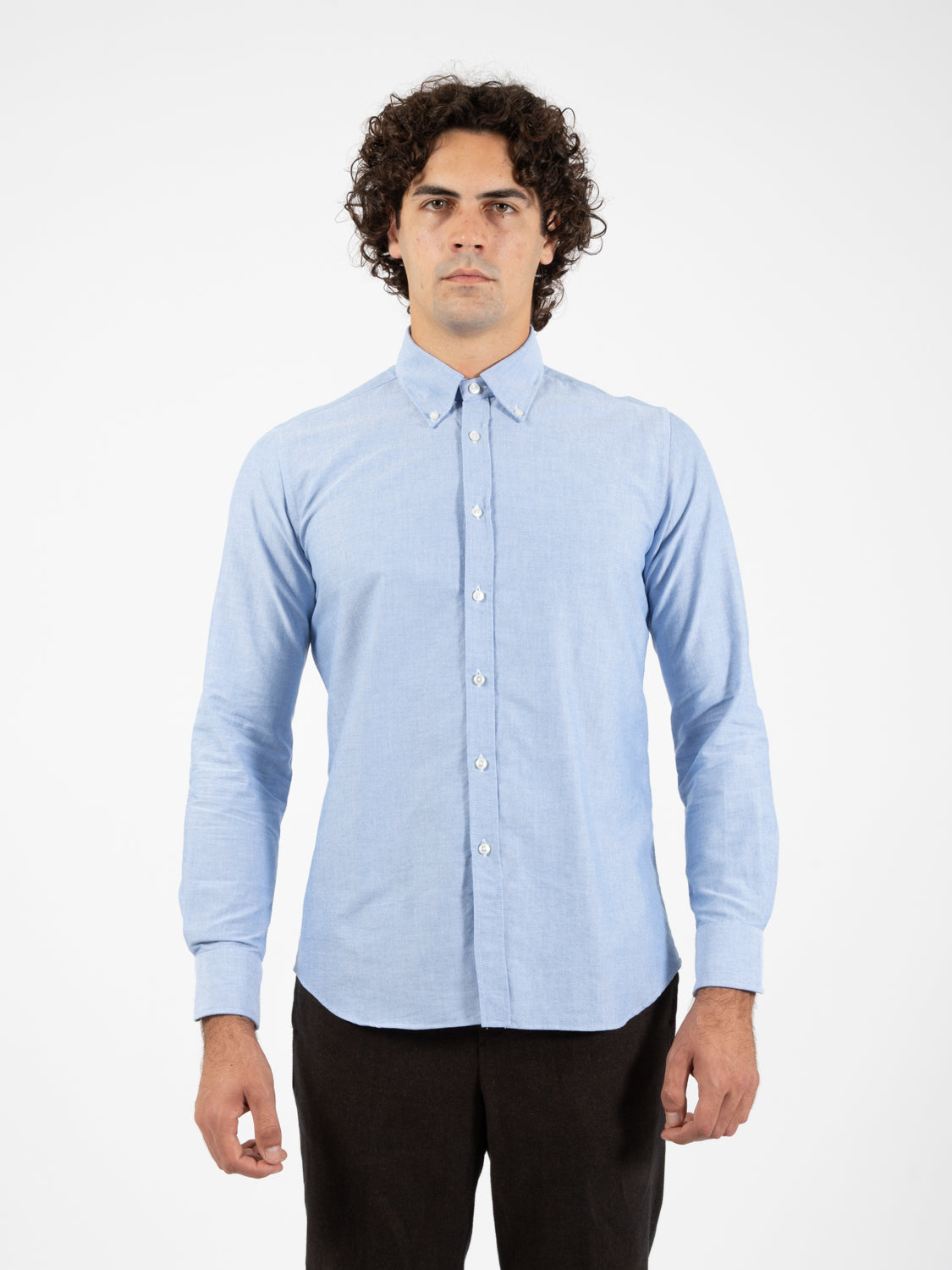 Camicia button-down azzurro