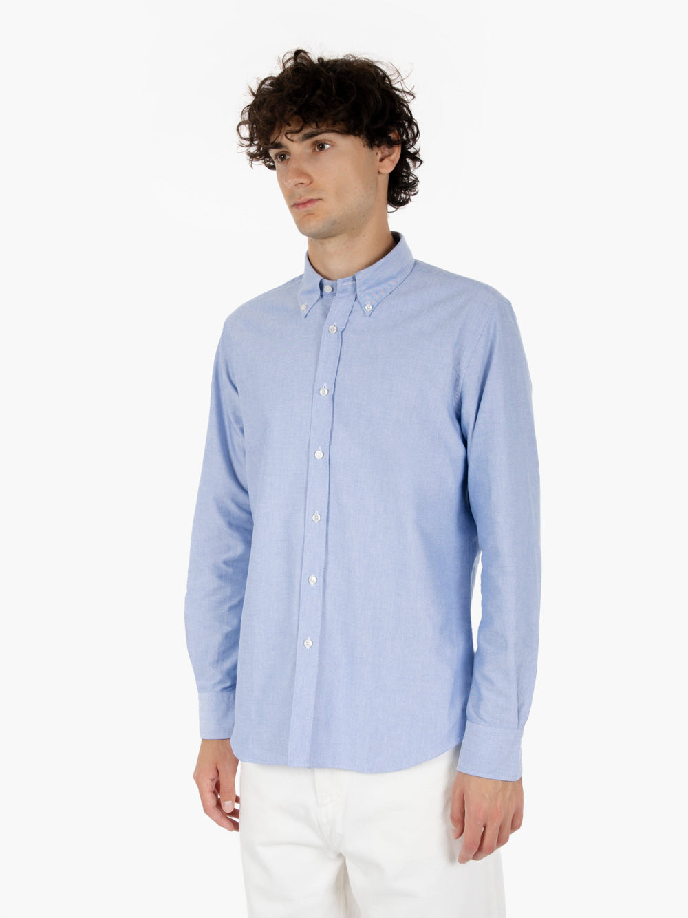 Camicia button-down azzurro