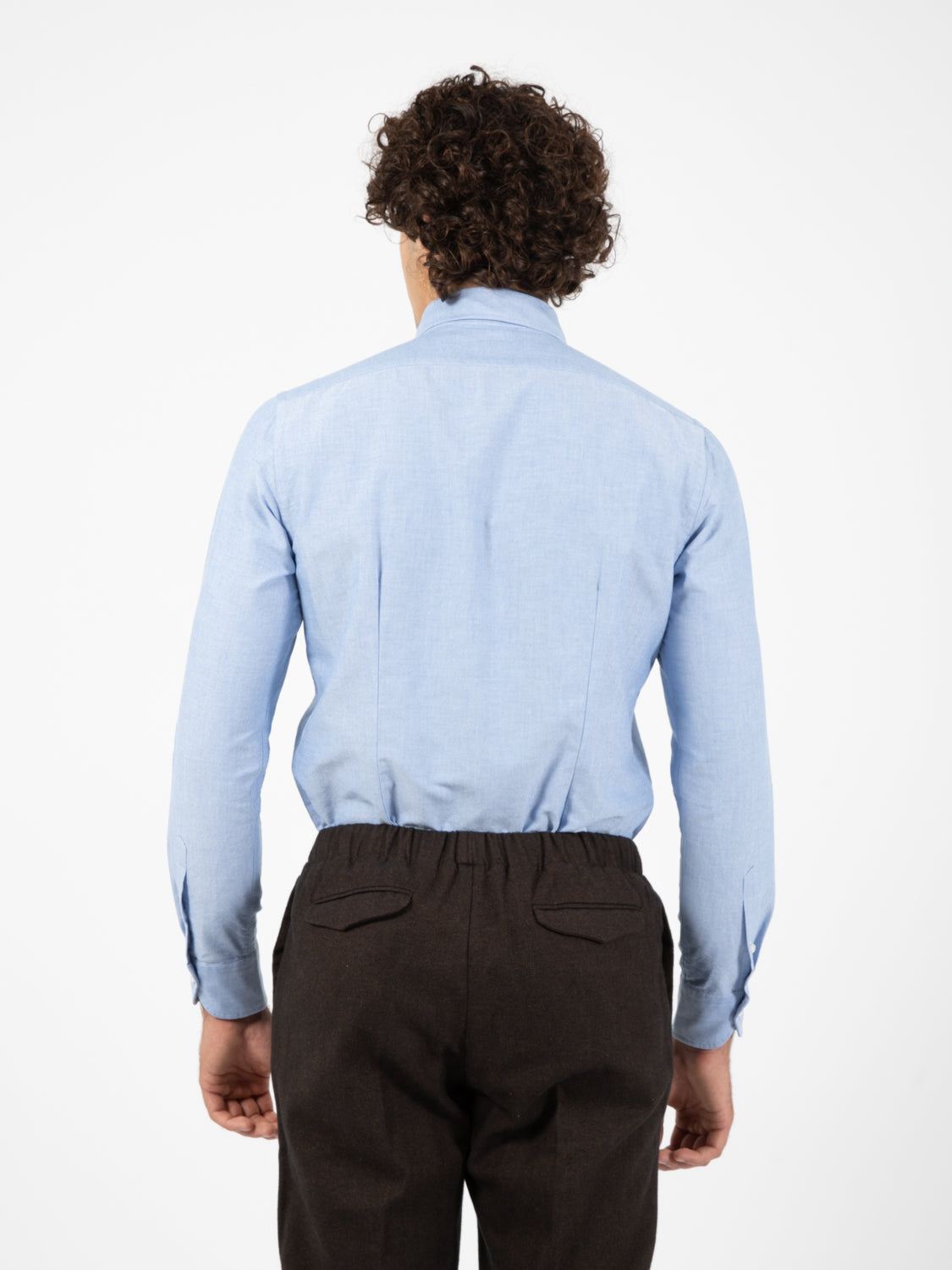 Camicia button-down azzurro
