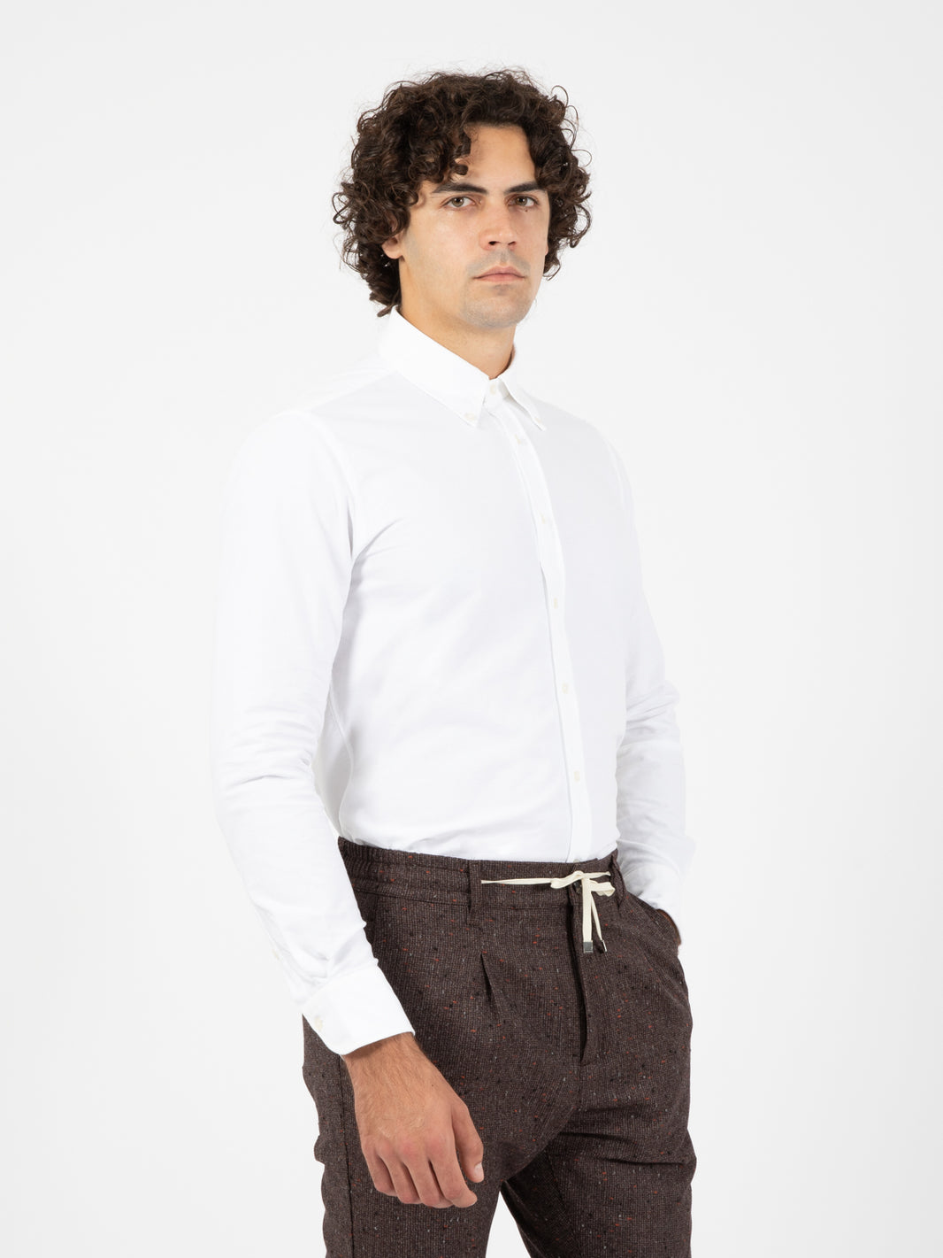 Camicia button-down bianco