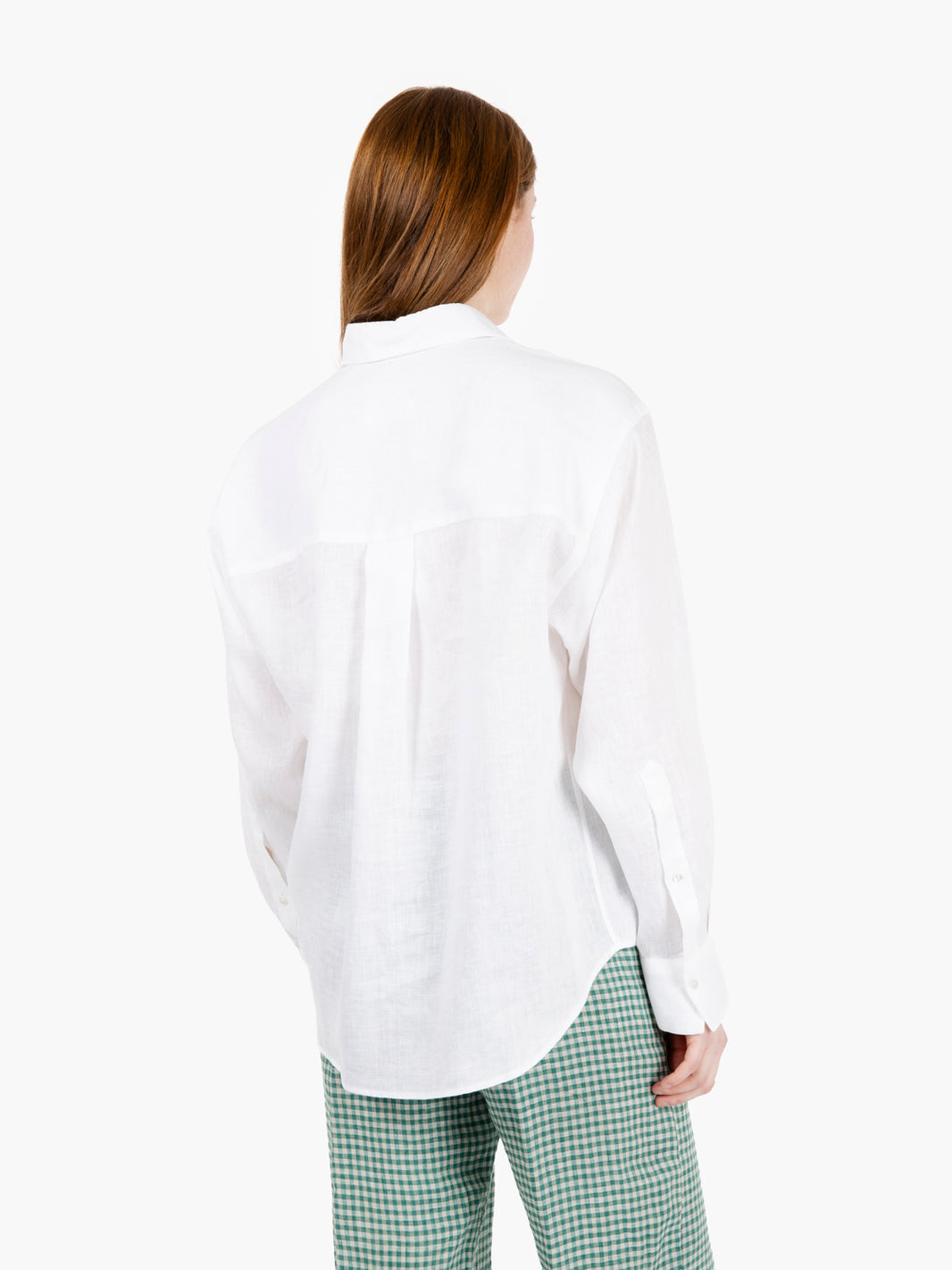 Camicia Dalia in lino bianca