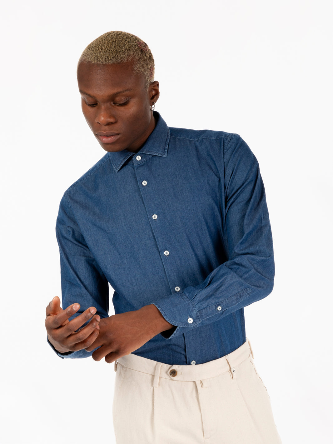 Light denim shirt