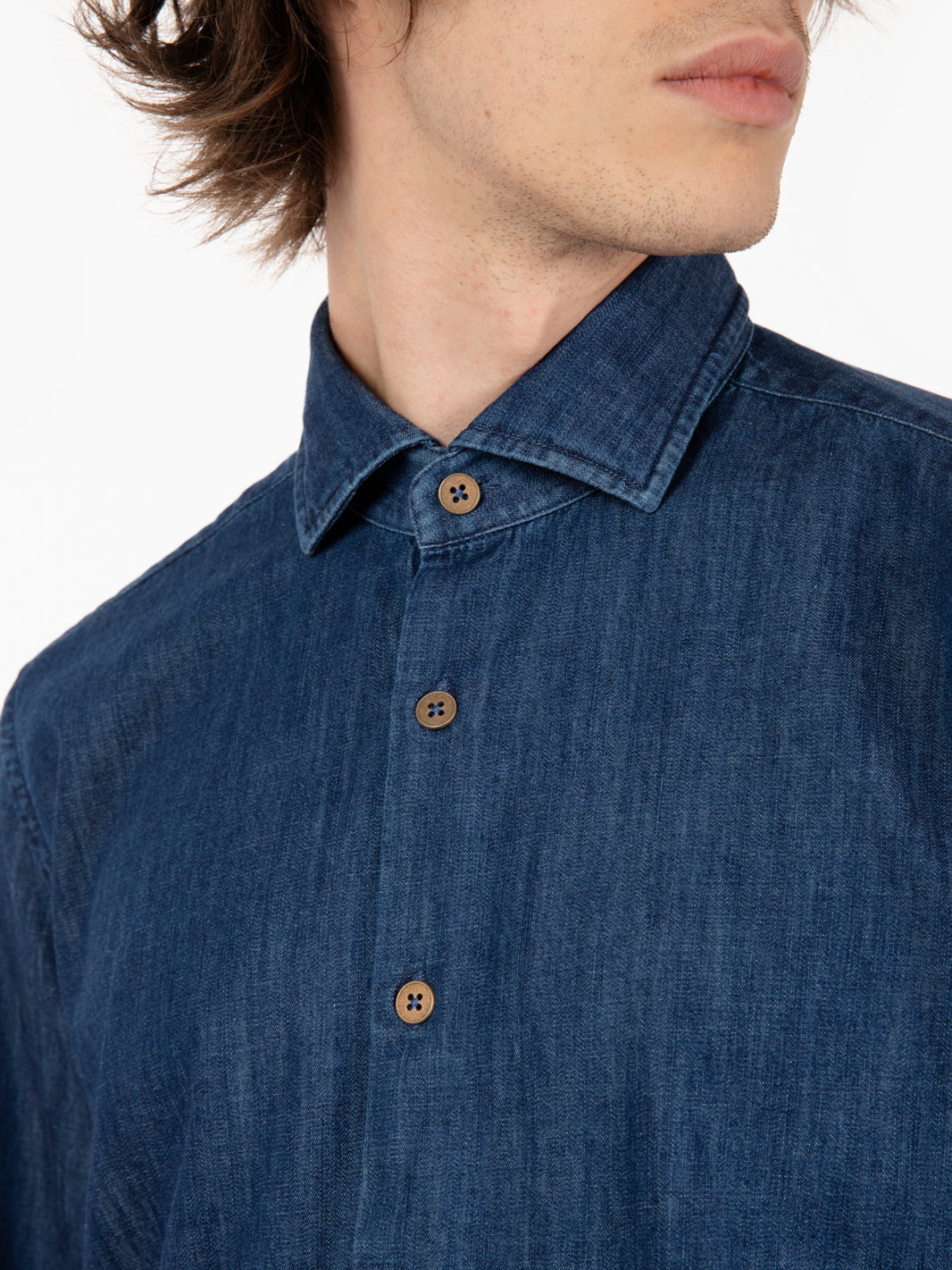 Medium/Dark Denim Shirt