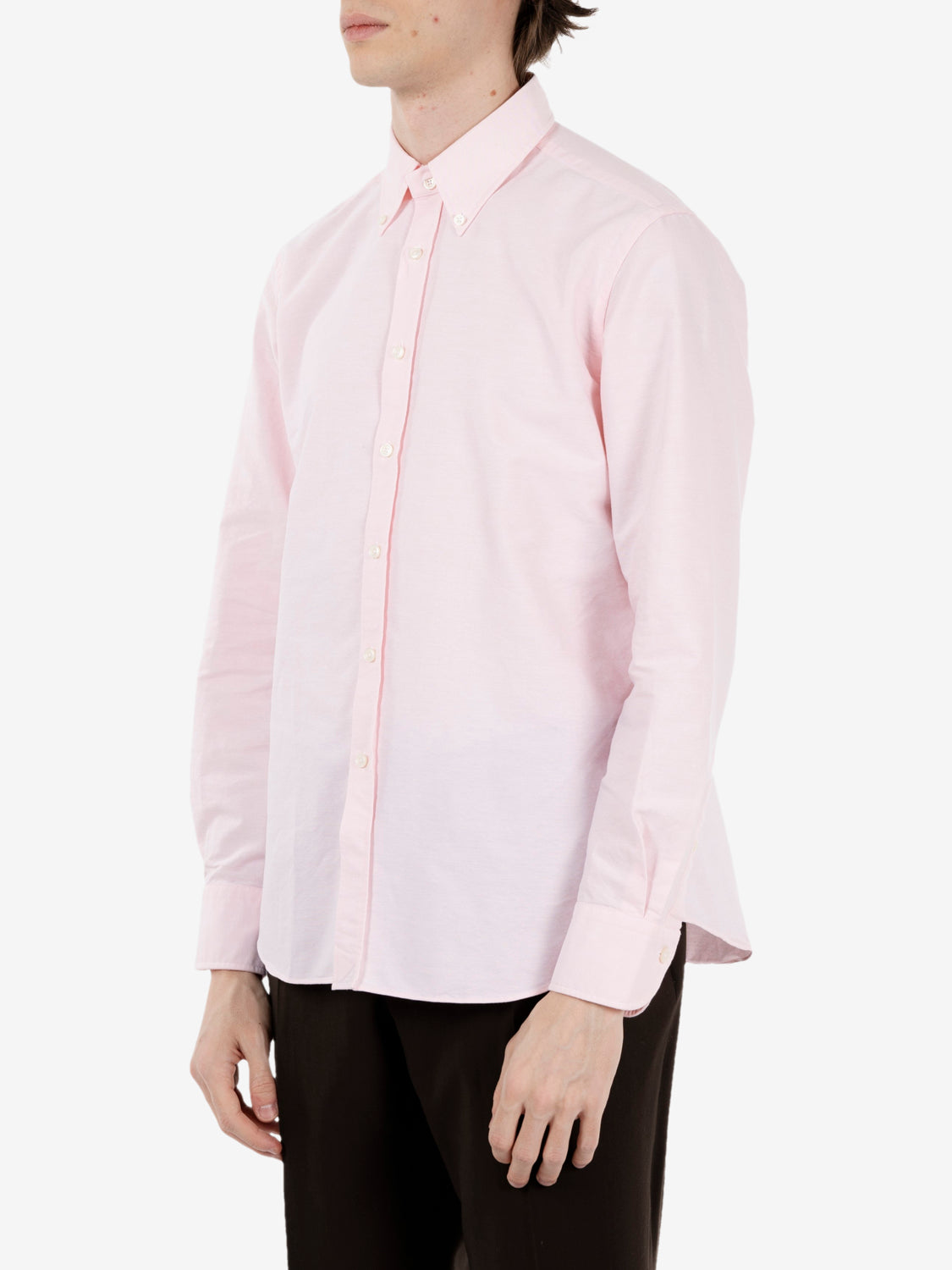 Camicia Oxford tailor fit rosa