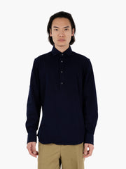XACUS - Camicia polo in jersey blu