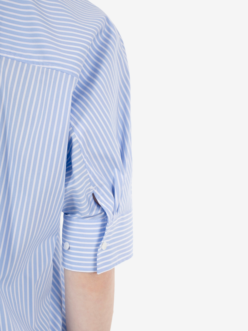 Camicia Samira a righe azzurra