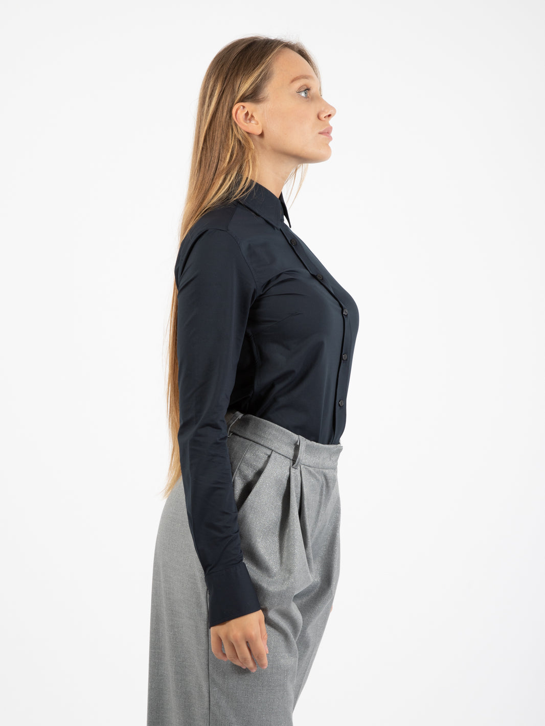 Camicia Sara active blu