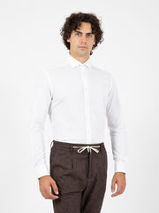 XACUS - Camicia tessuto flex bianco