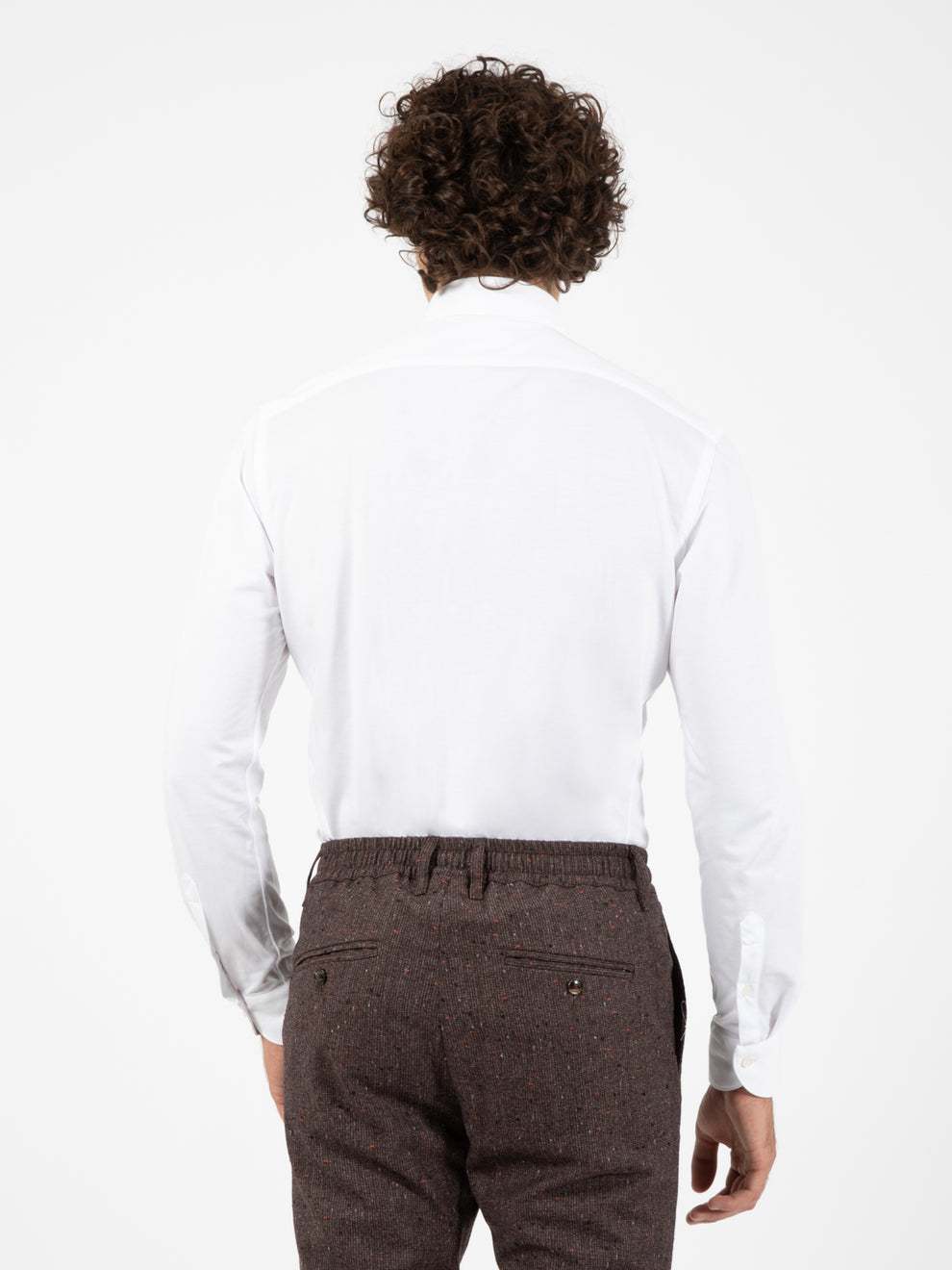 Camicia tessuto flex bianco