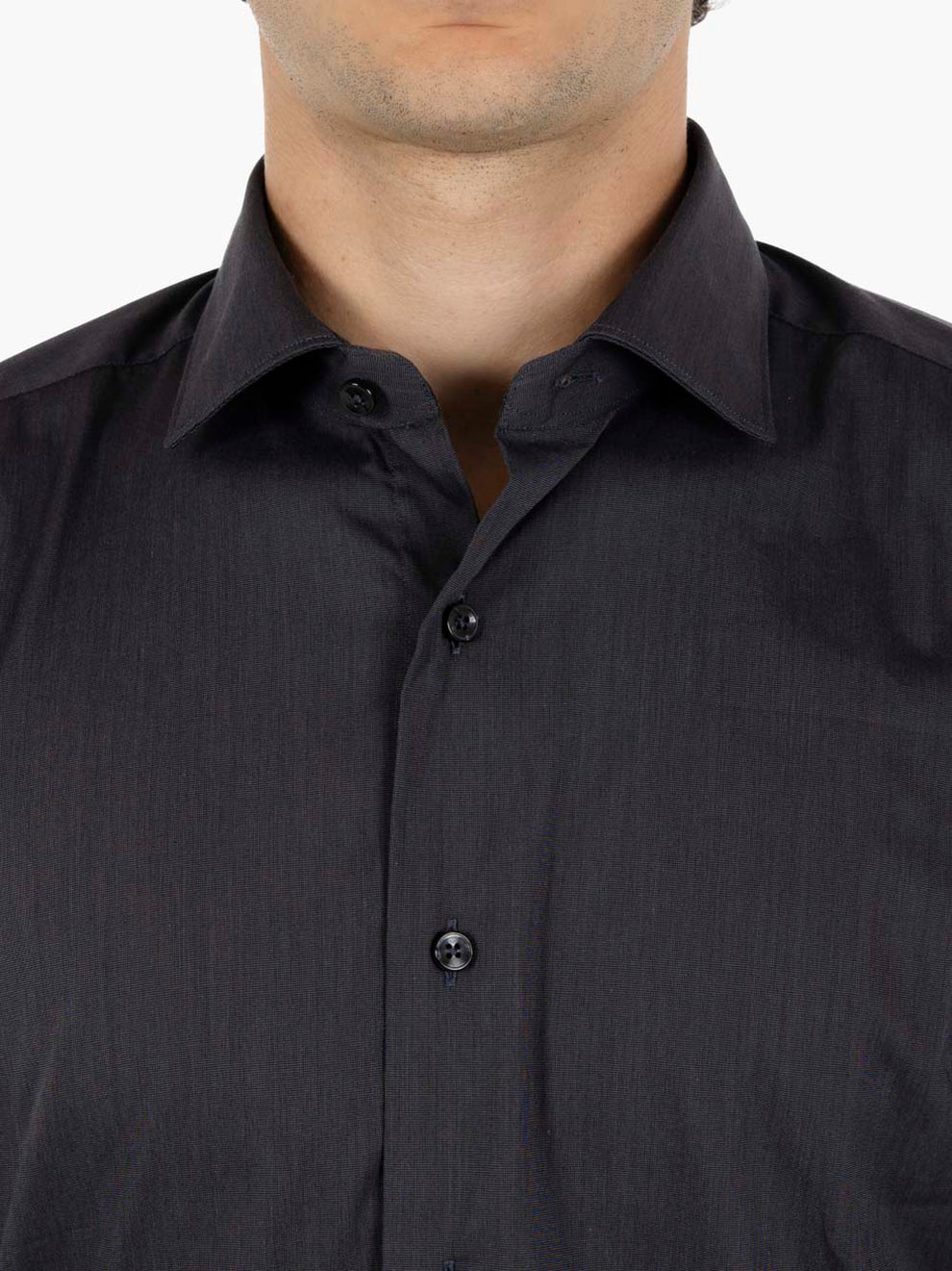 Classic shirt slim fit antracite