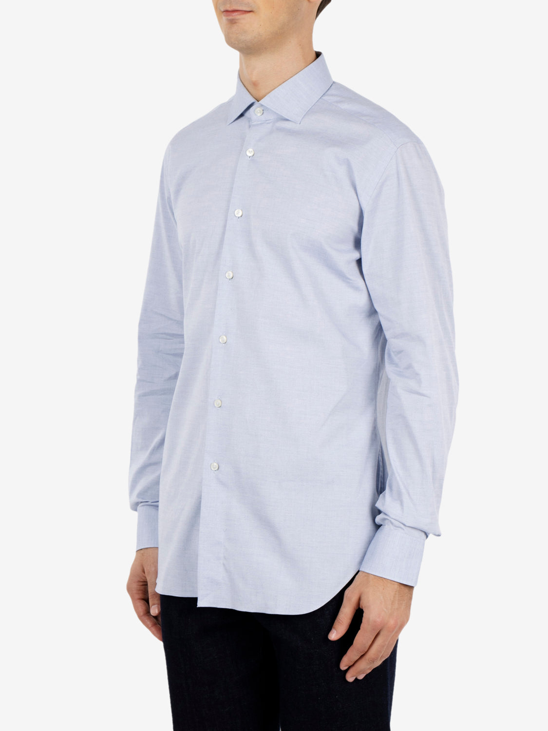 Travel shirt light blue