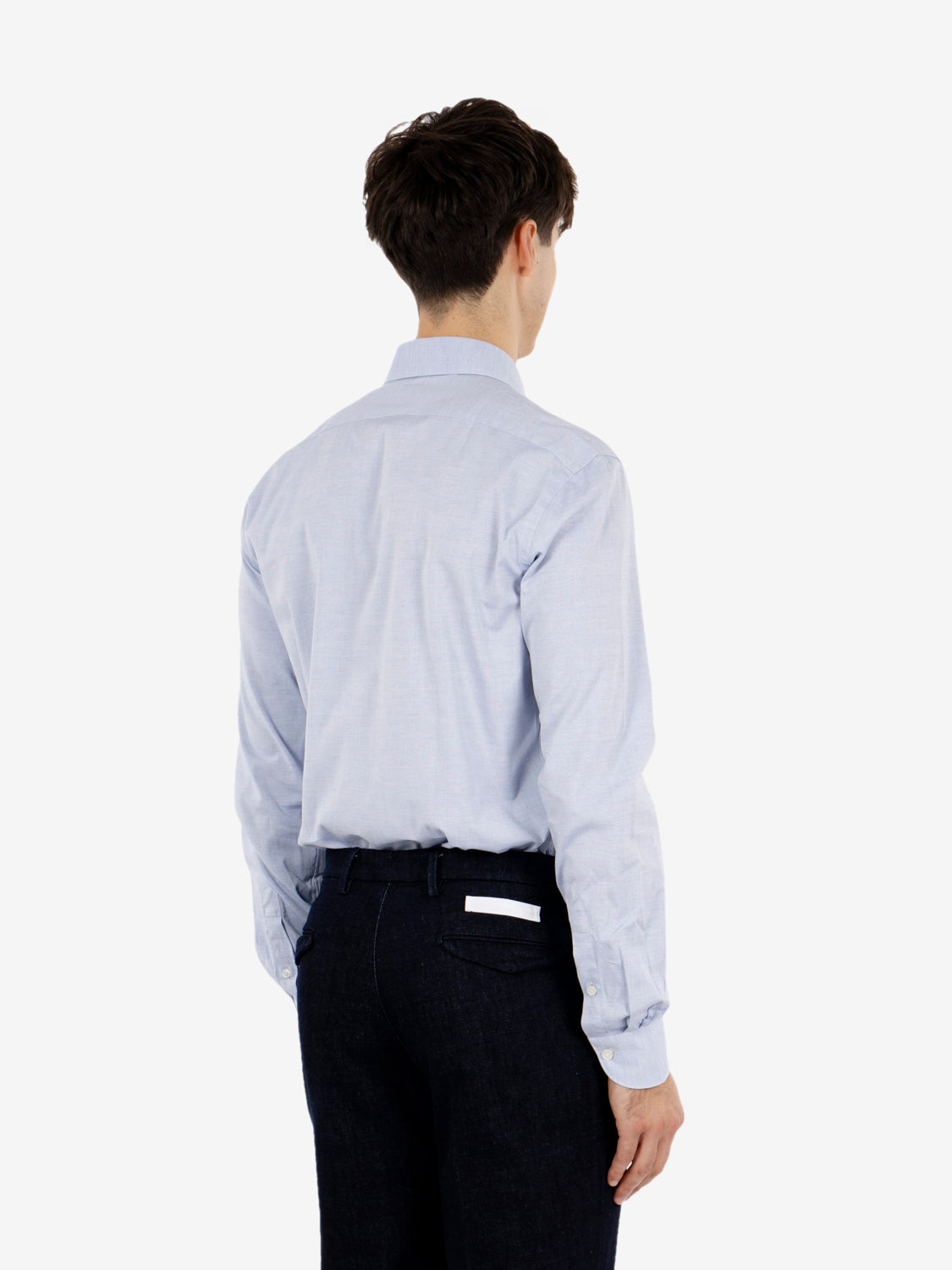 Travel shirt light blue