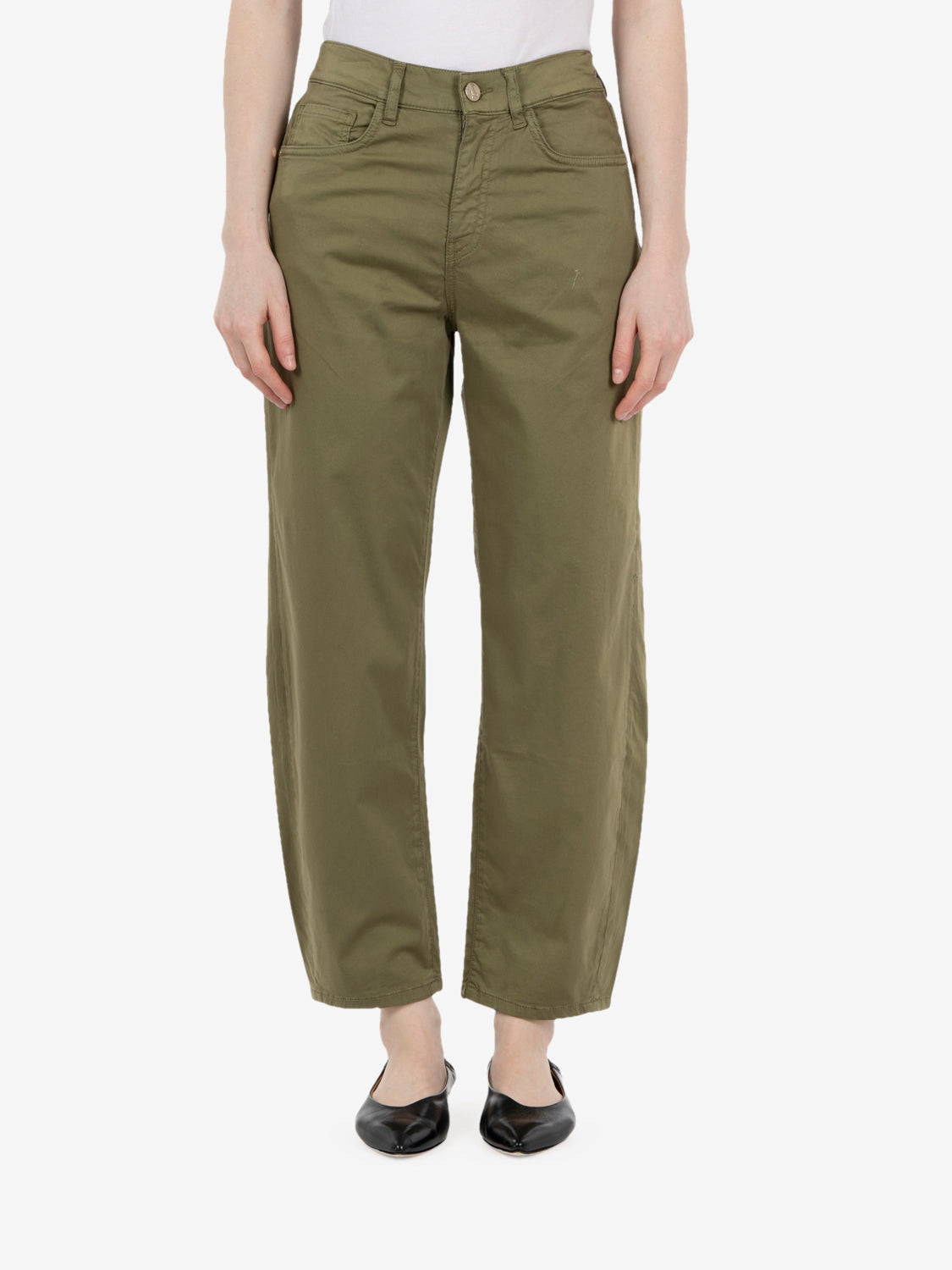 Pantalone carrot fit militare