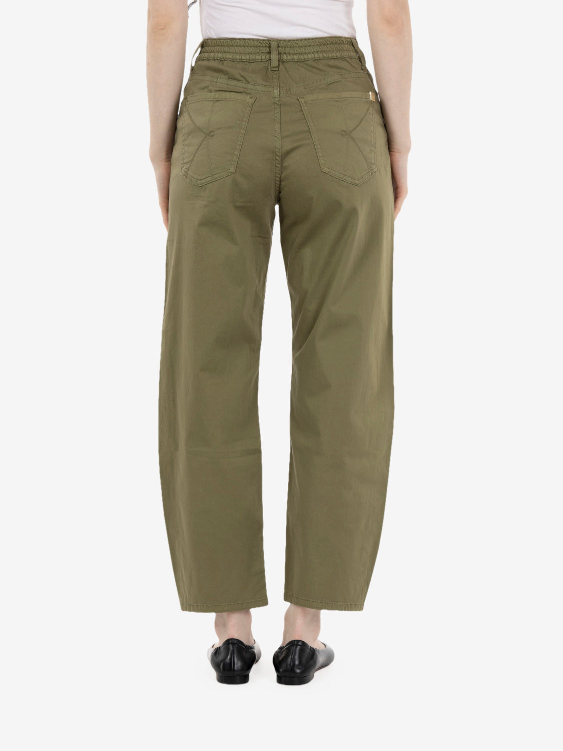 Pantalone carrot fit militare