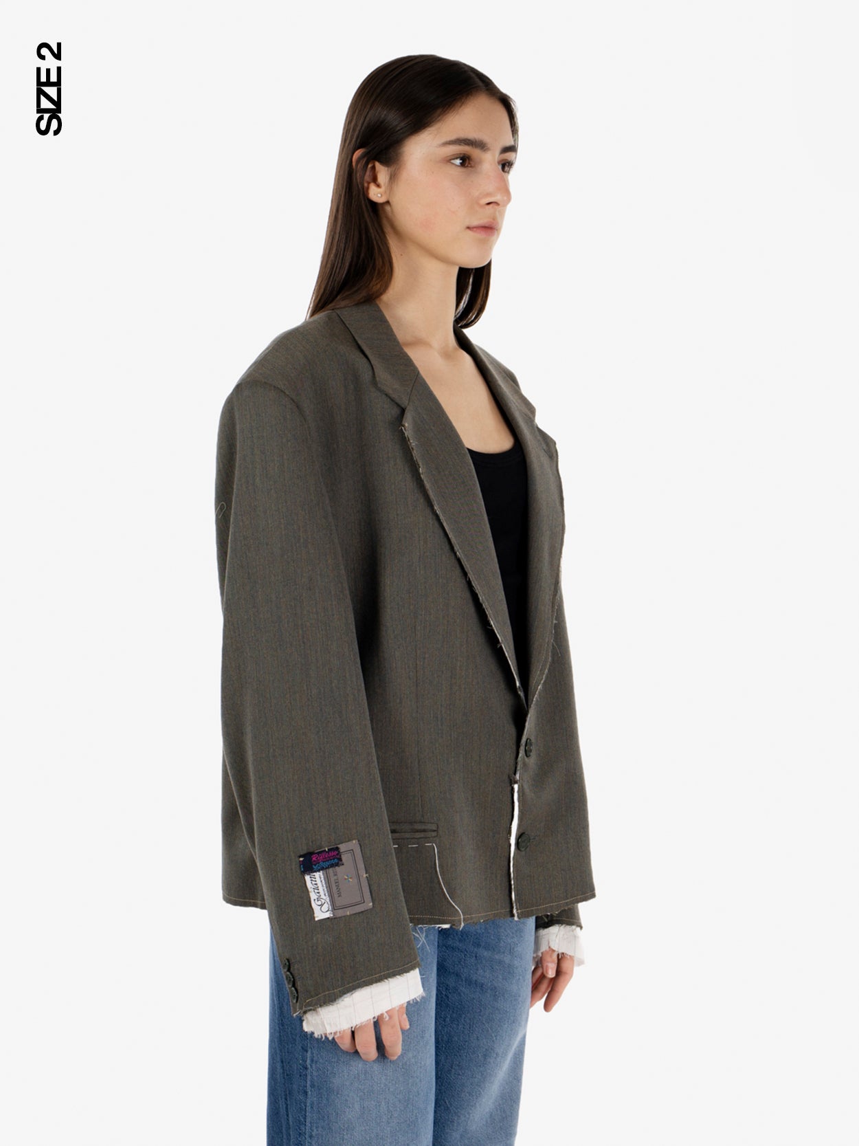 Blazer monopetto marrone