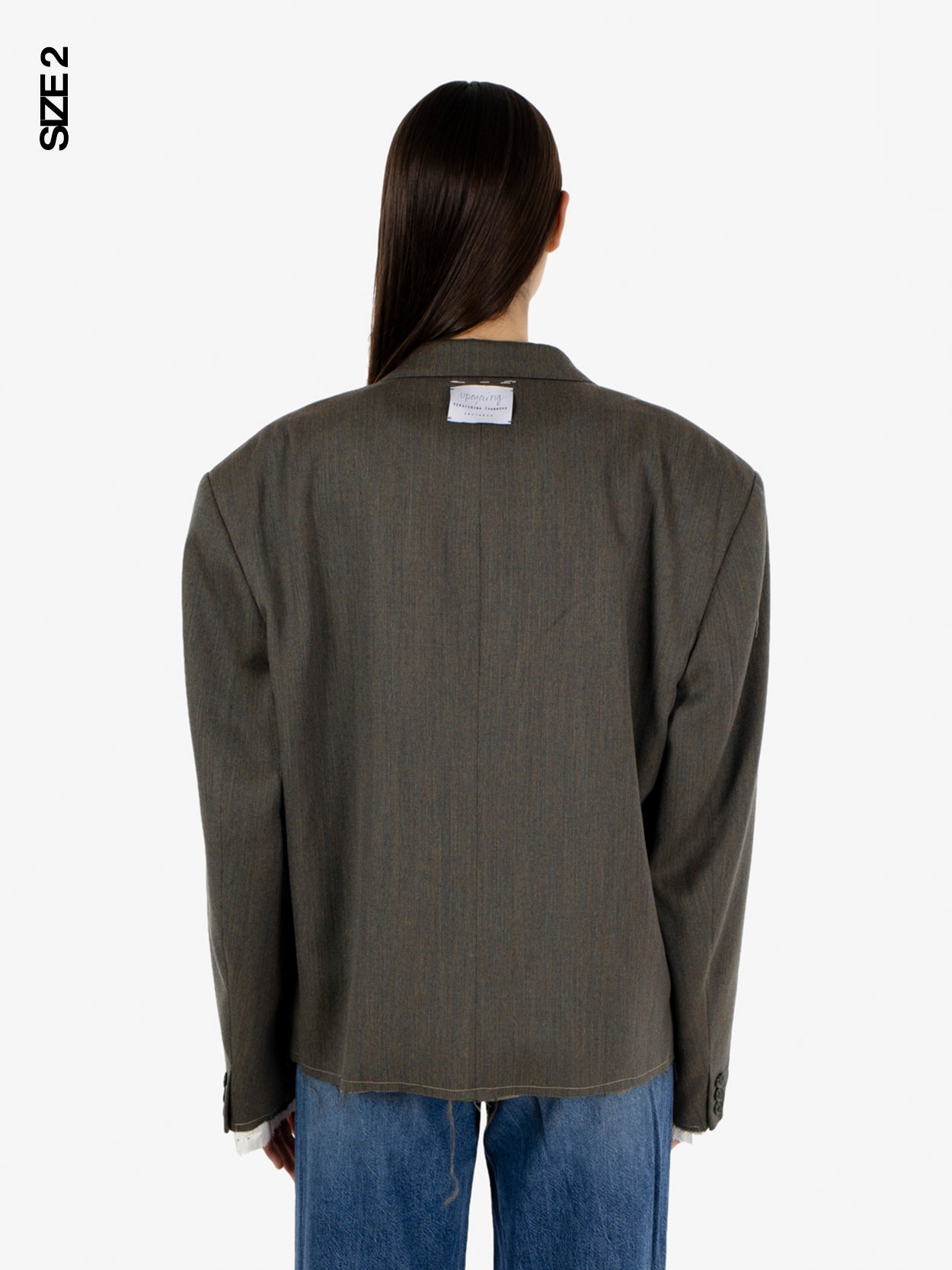 Blazer monopetto marrone