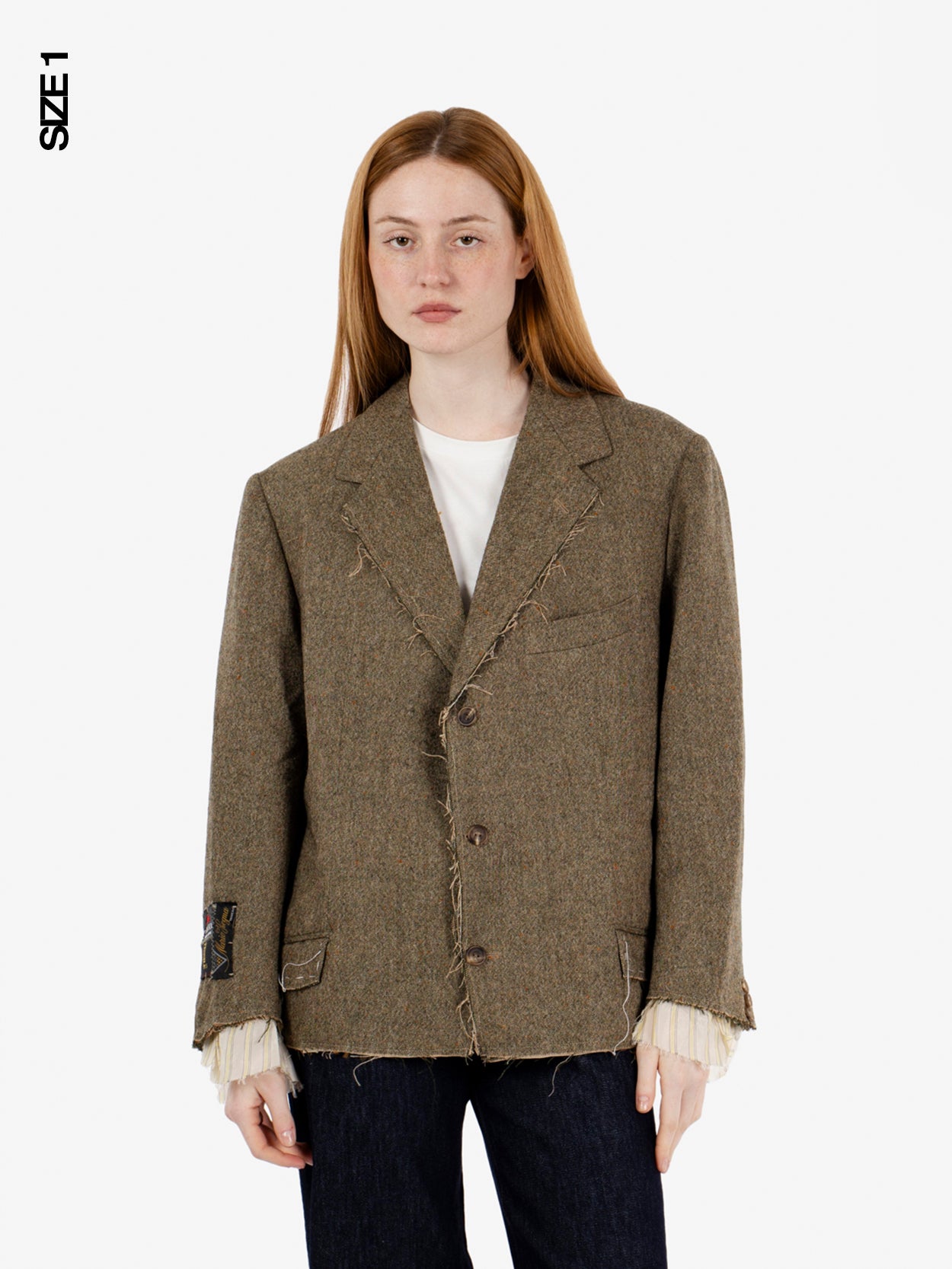 Blazer monopetto marrone