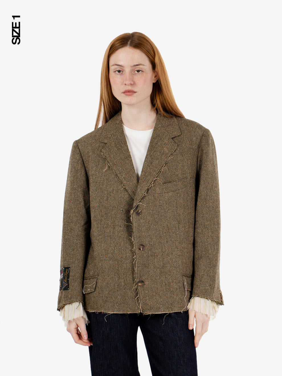 Blazer monopetto marrone