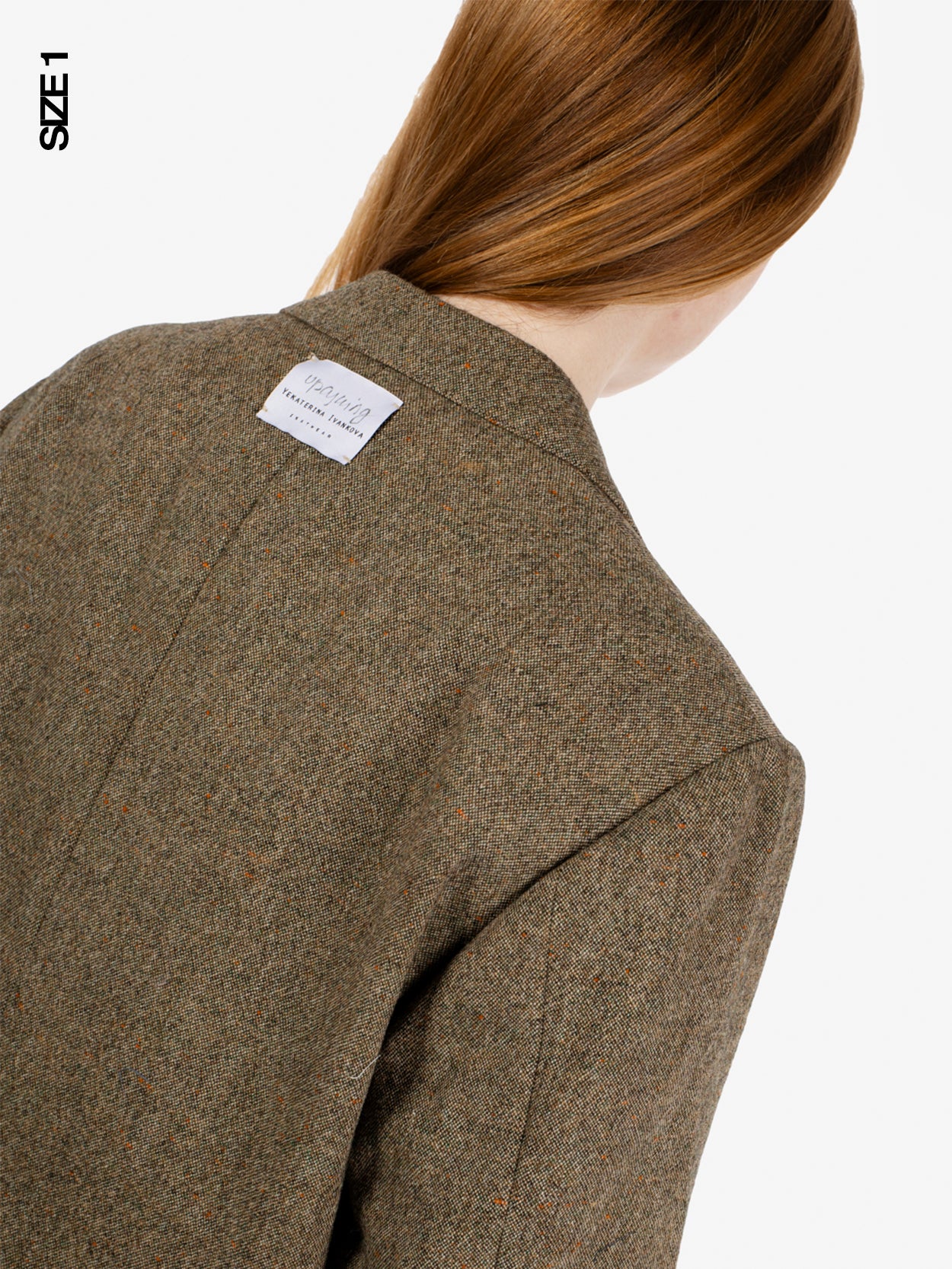 Blazer monopetto marrone