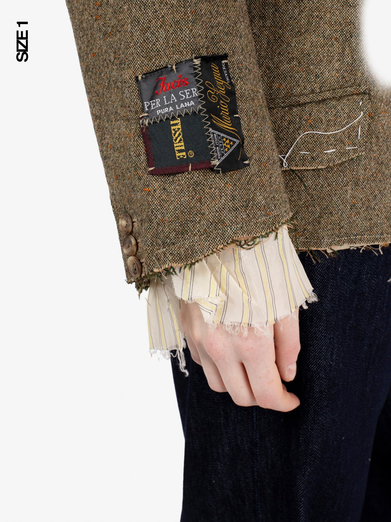 Blazer monopetto marrone