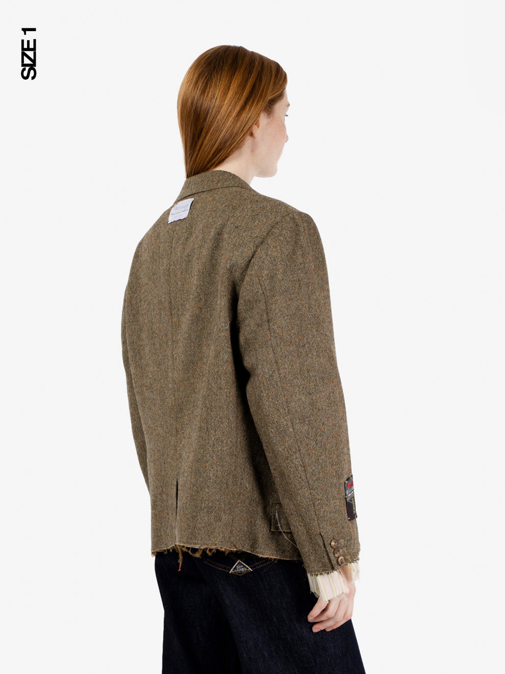 Blazer monopetto marrone