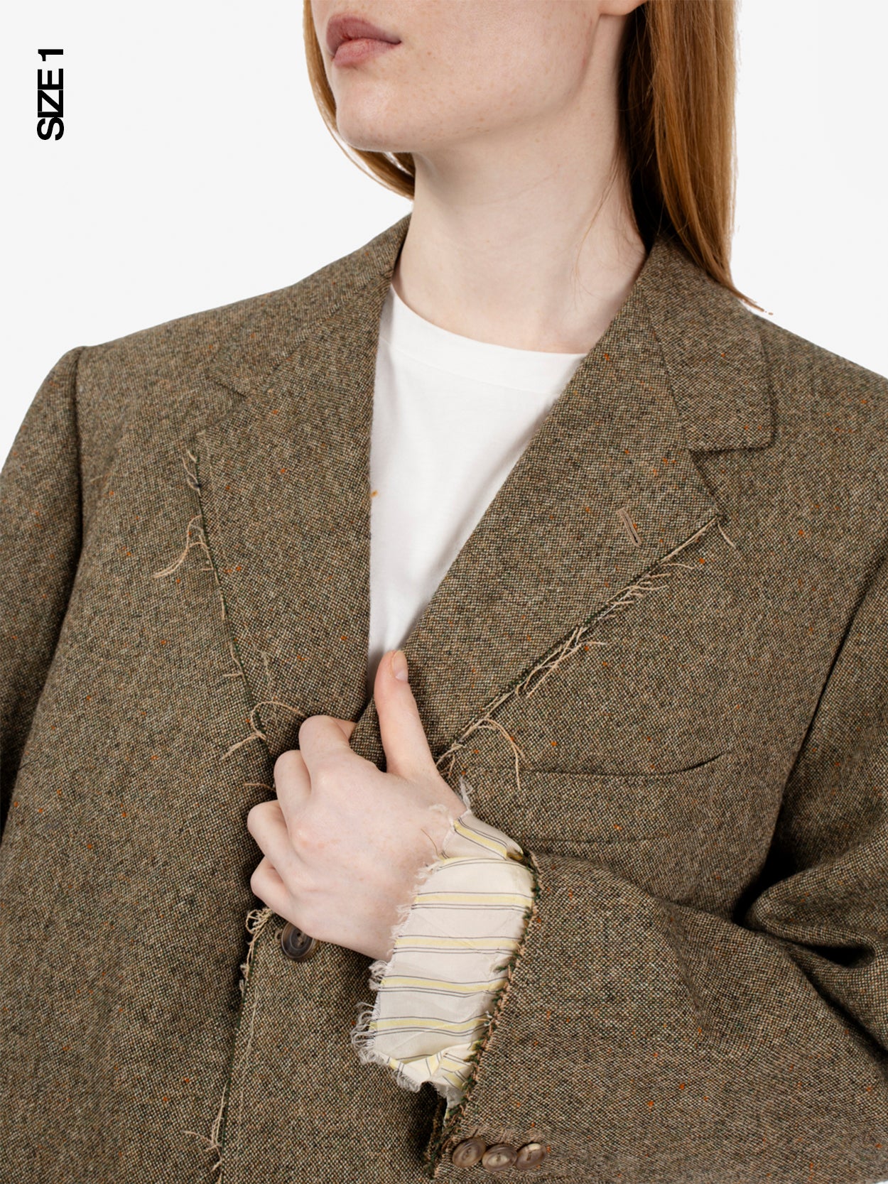 Blazer monopetto marrone