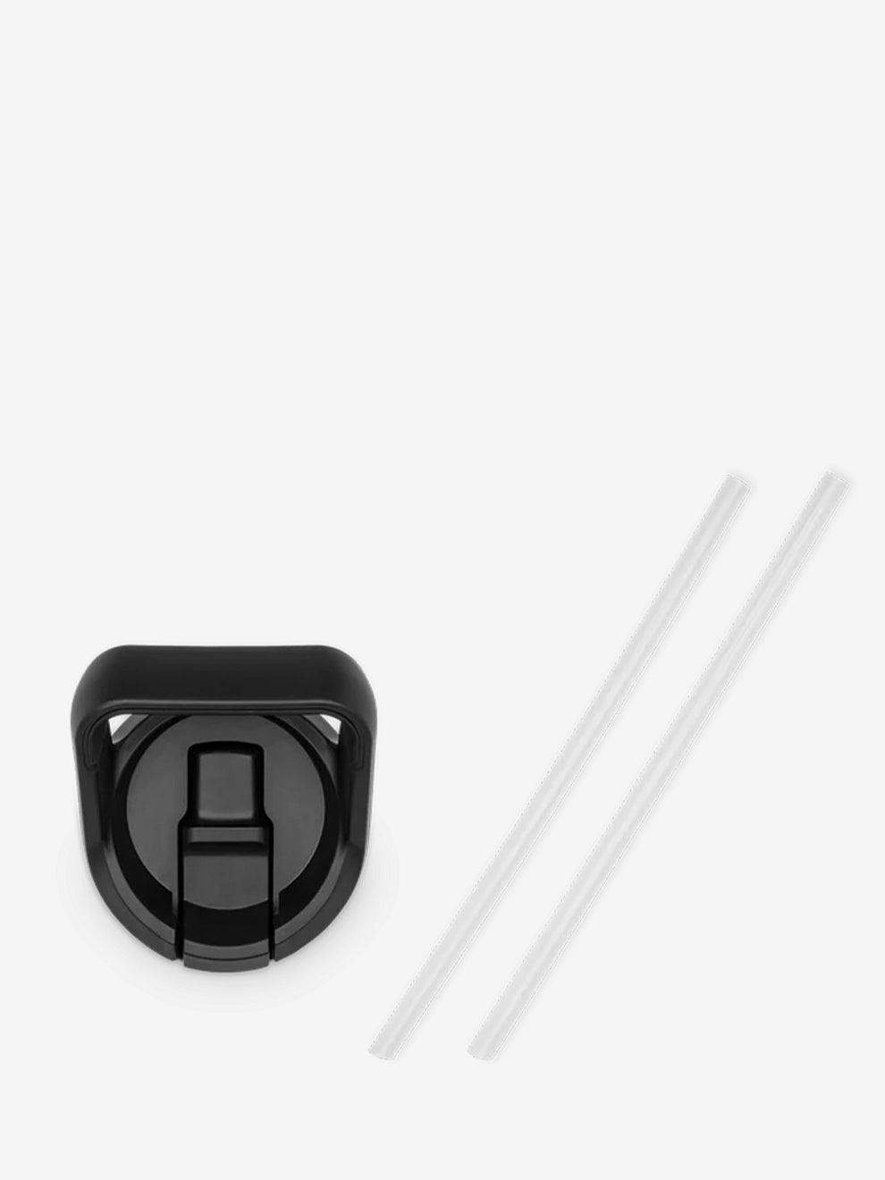 Rambler bottle straw cap black