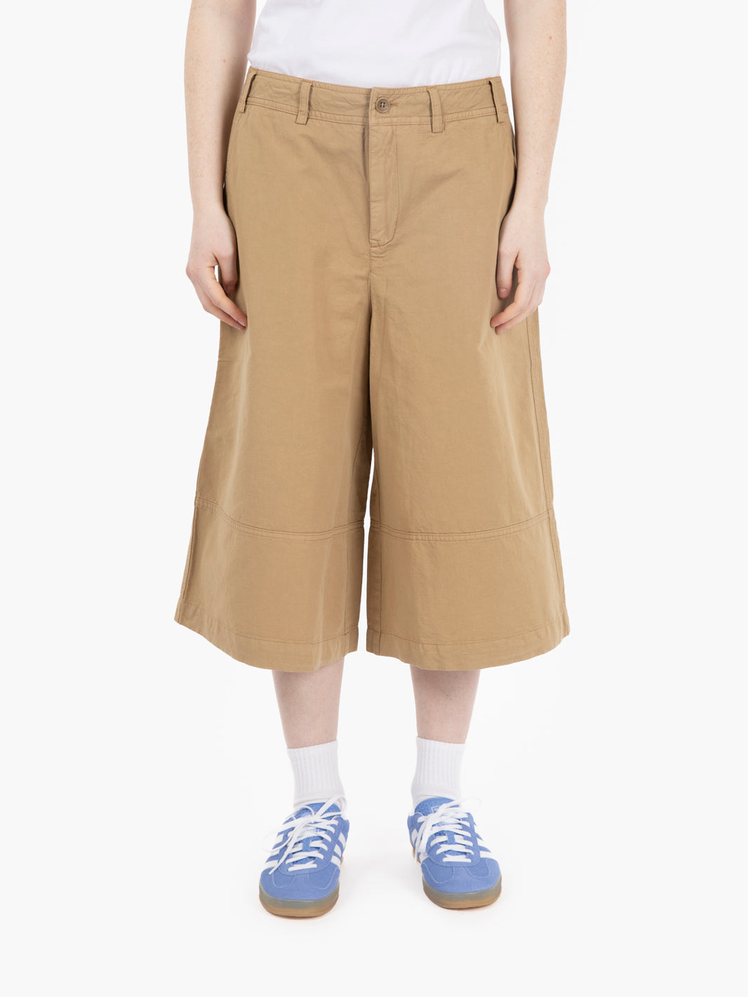 Bermuda Ezy wide leg cropped sand