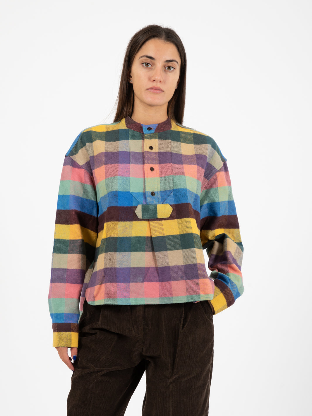 Camicia Juju check multicolor