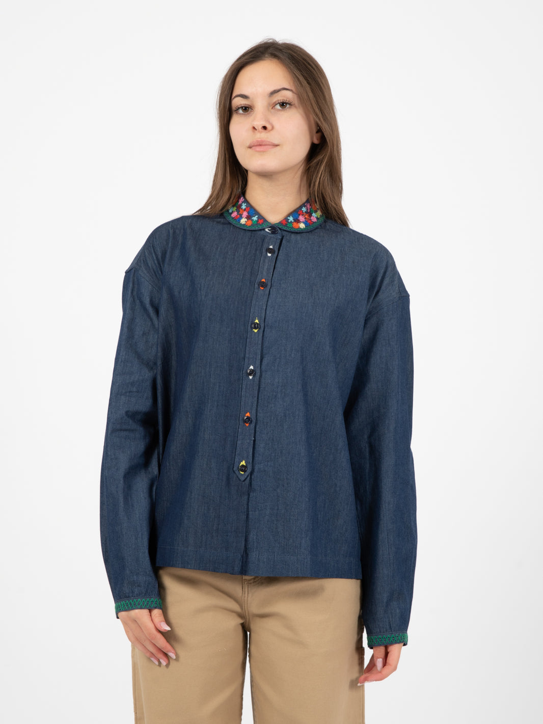 Camicia Marianne L/S indigo