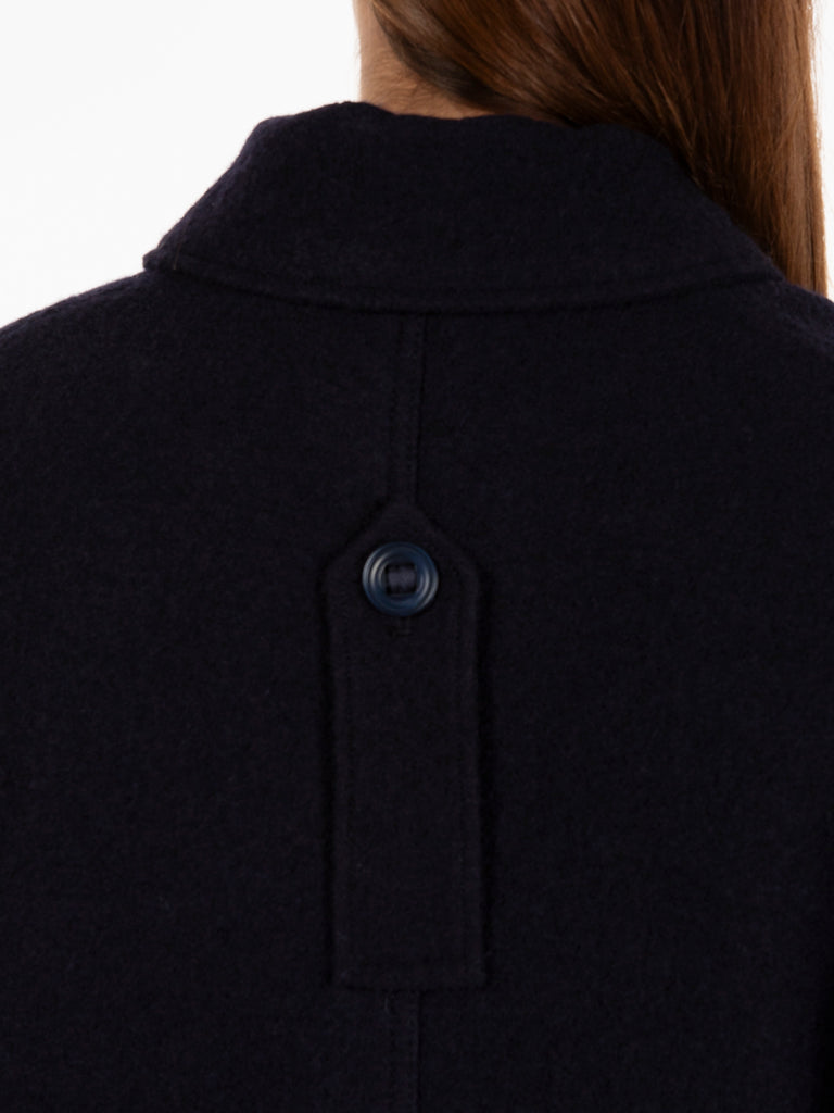 YMC - Cappotto lungo Rock navy