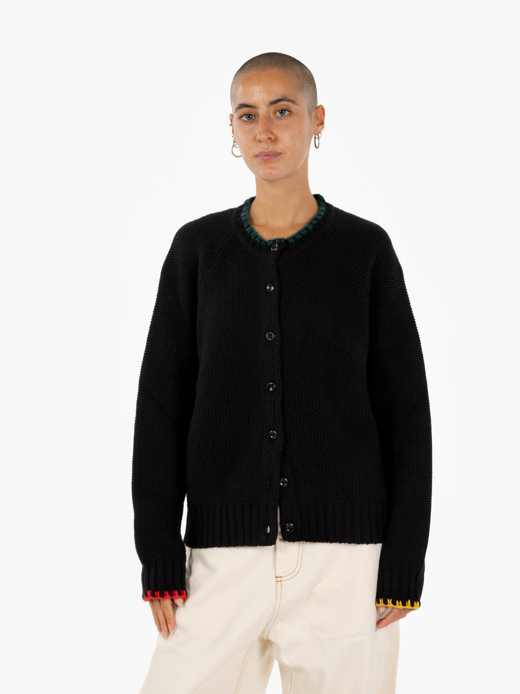 Cardigan Lotus black