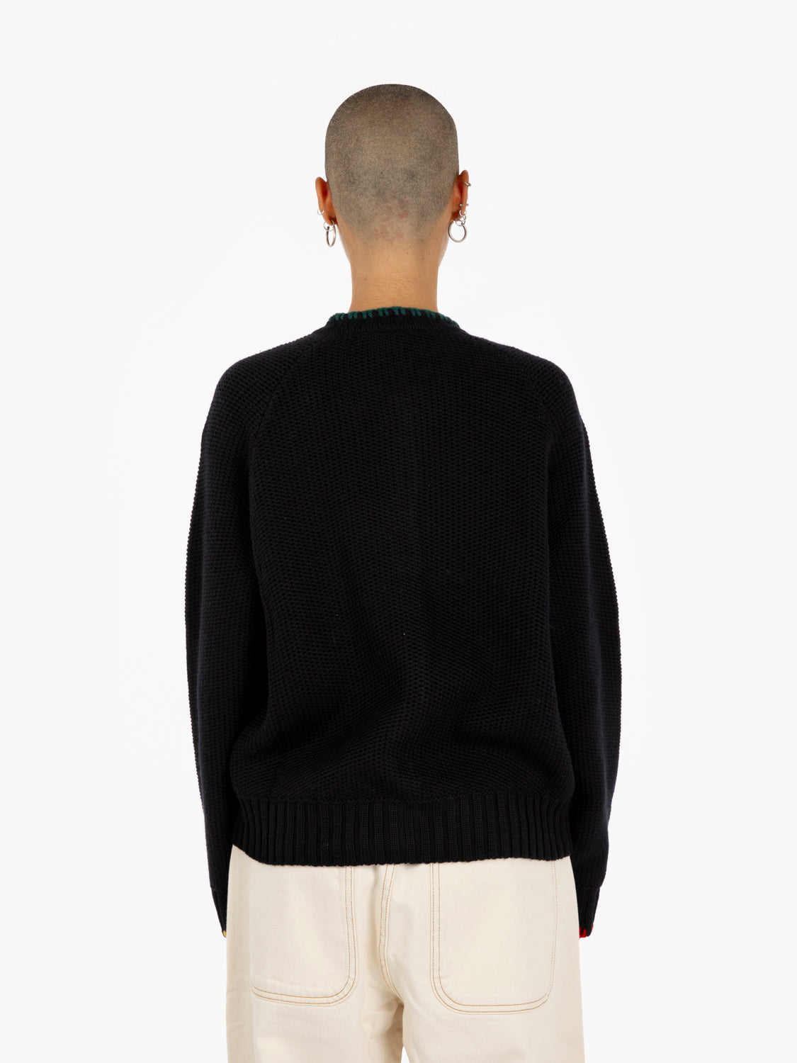 Cardigan Lotus black