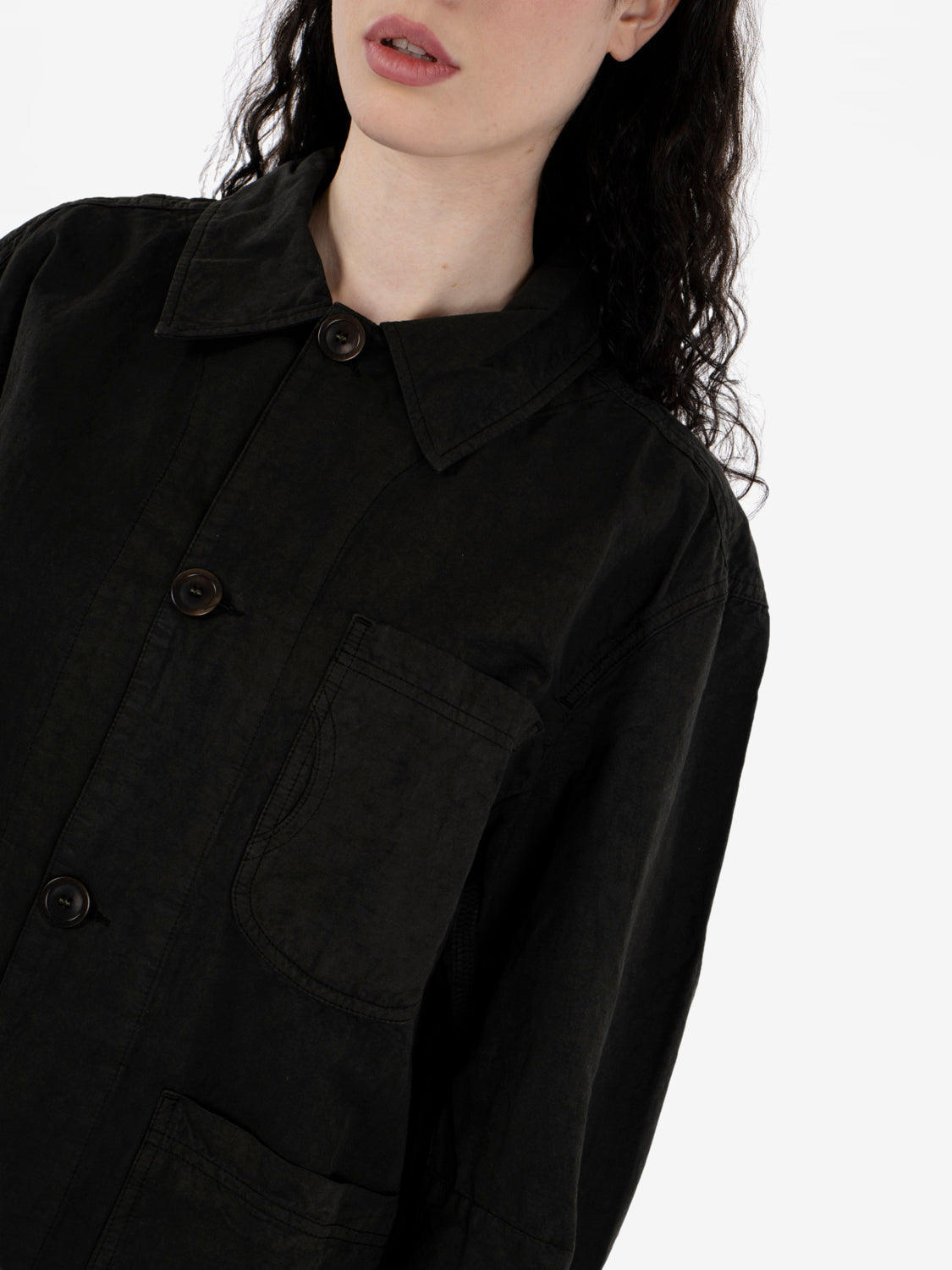 Construction jacket dark green