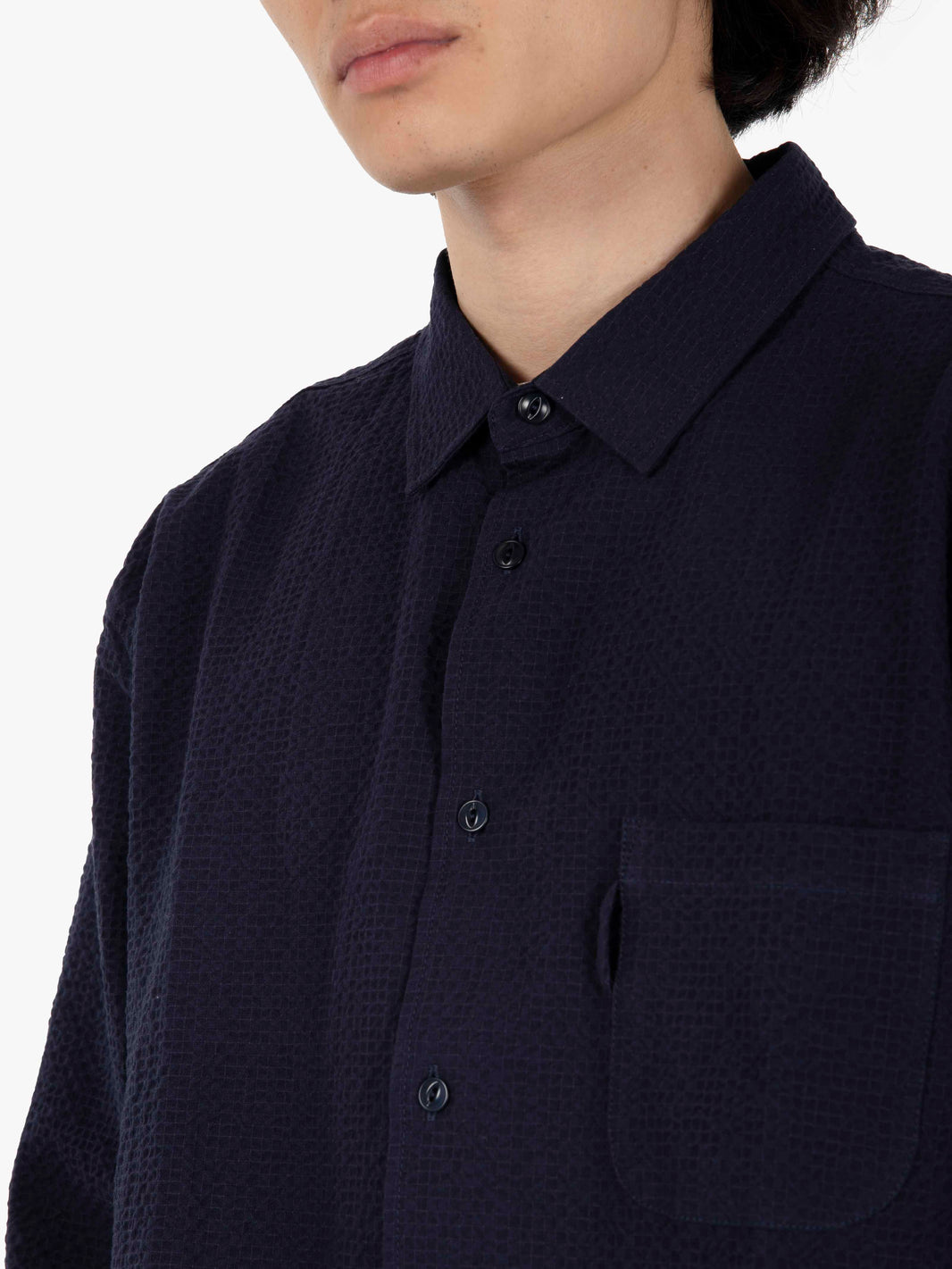 Curtis long sleeve shirt navy
