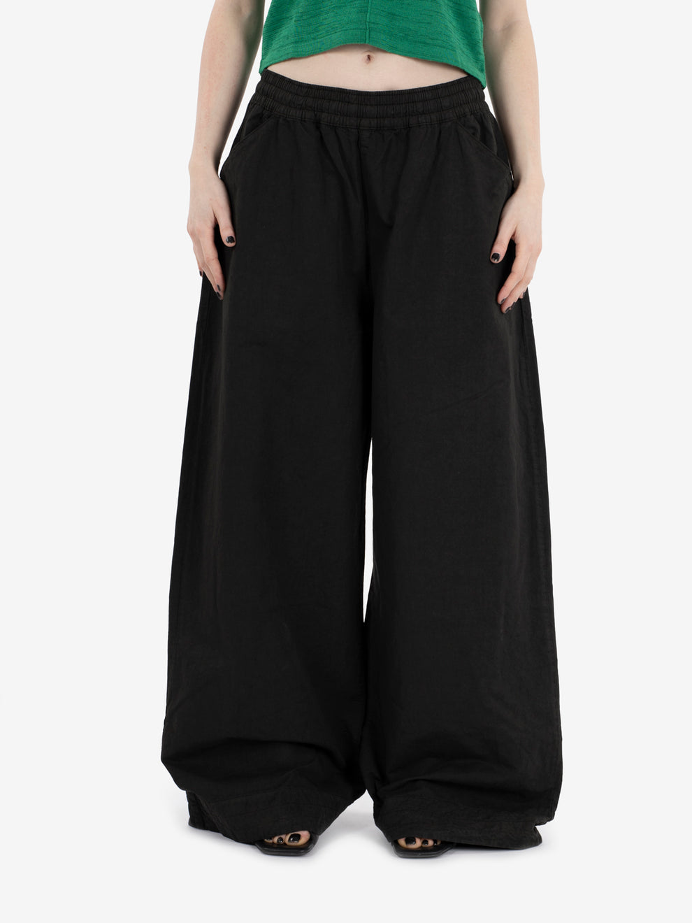 Pantaloni a busta, dietro sbiadito