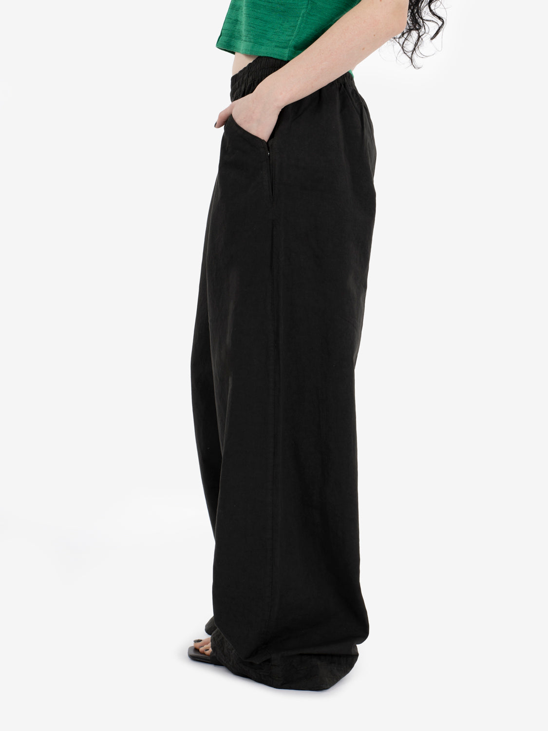 Pantaloni a busta, dietro sbiadito