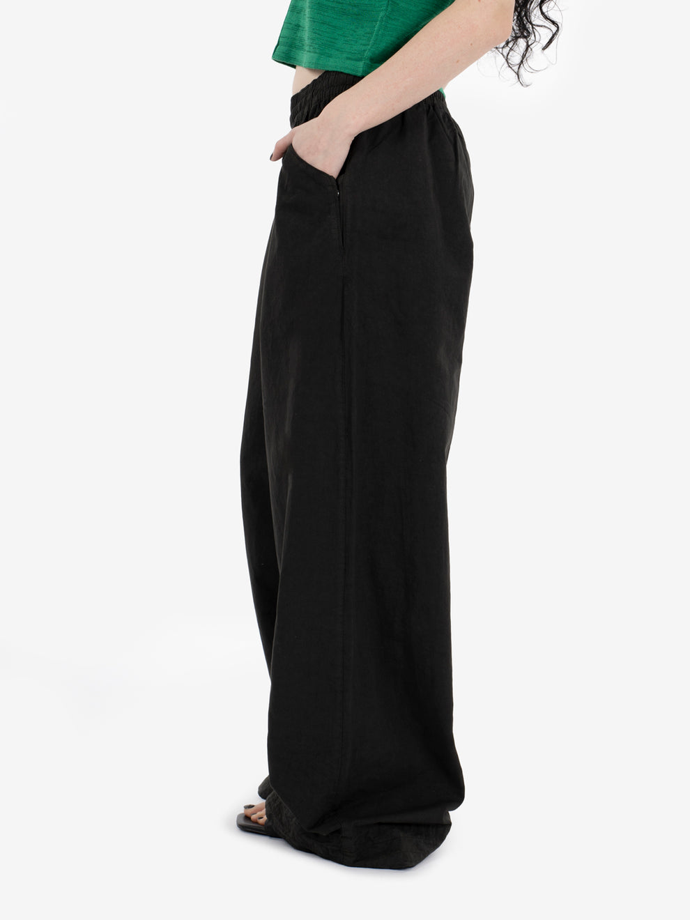 Pantaloni a busta, dietro sbiadito