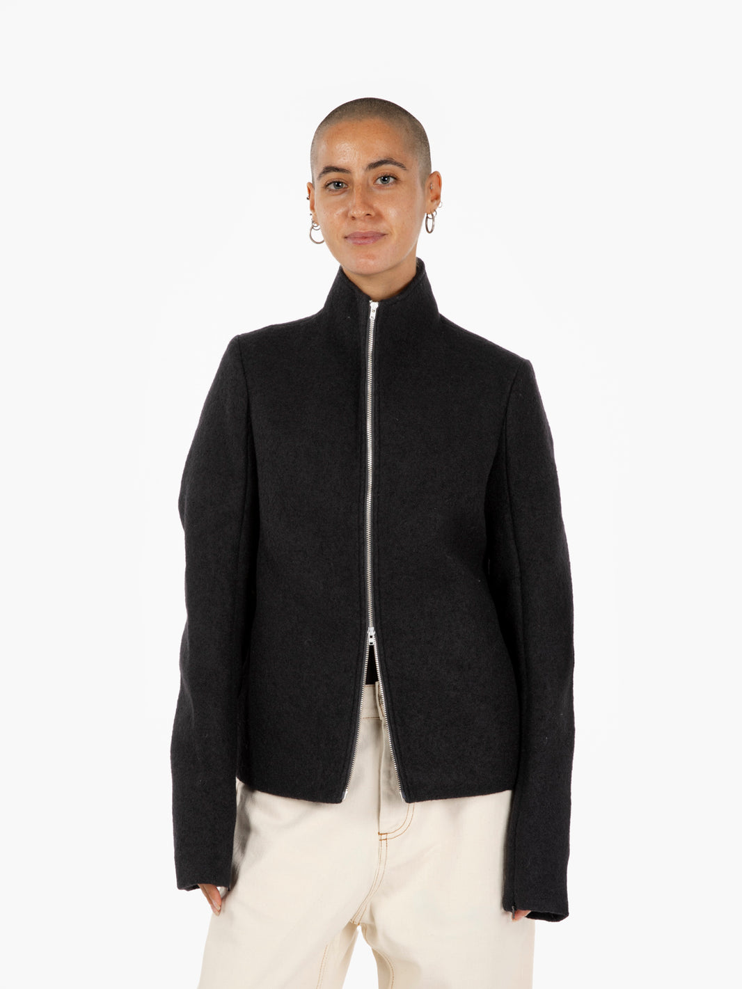 Giacca con zip Bjork black