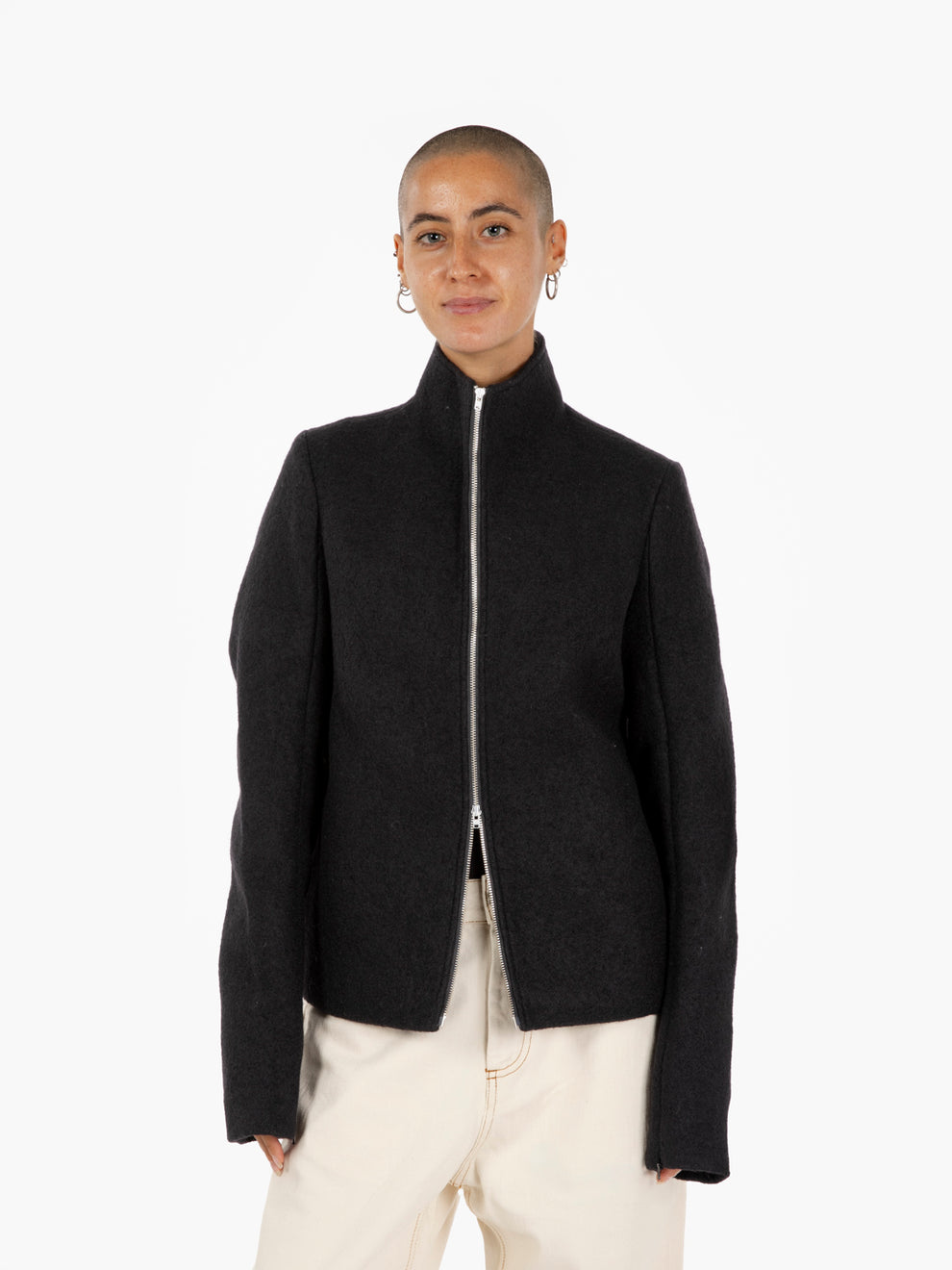 Giacca con zip Bjork black