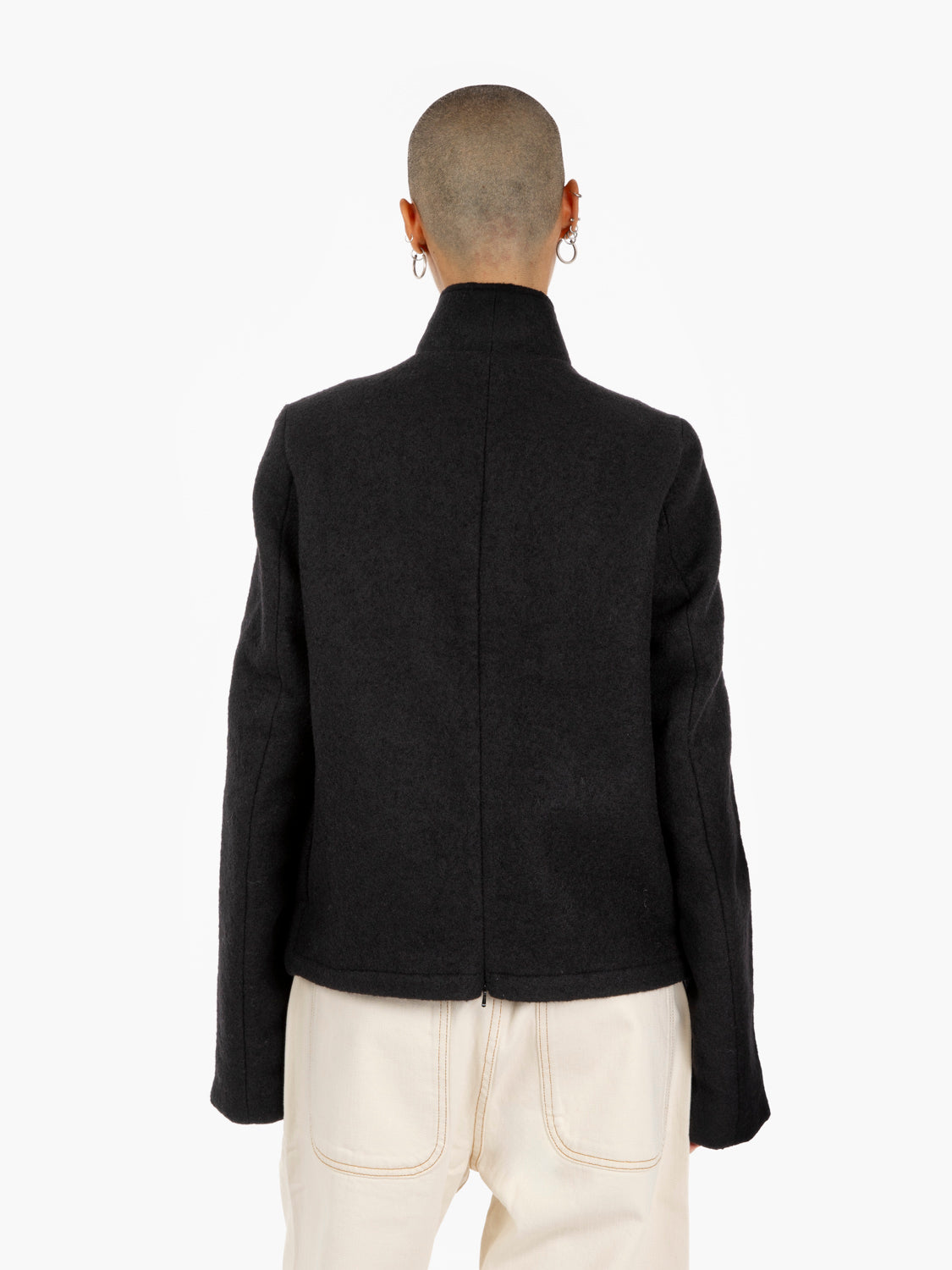 Giacca con zip Bjork black