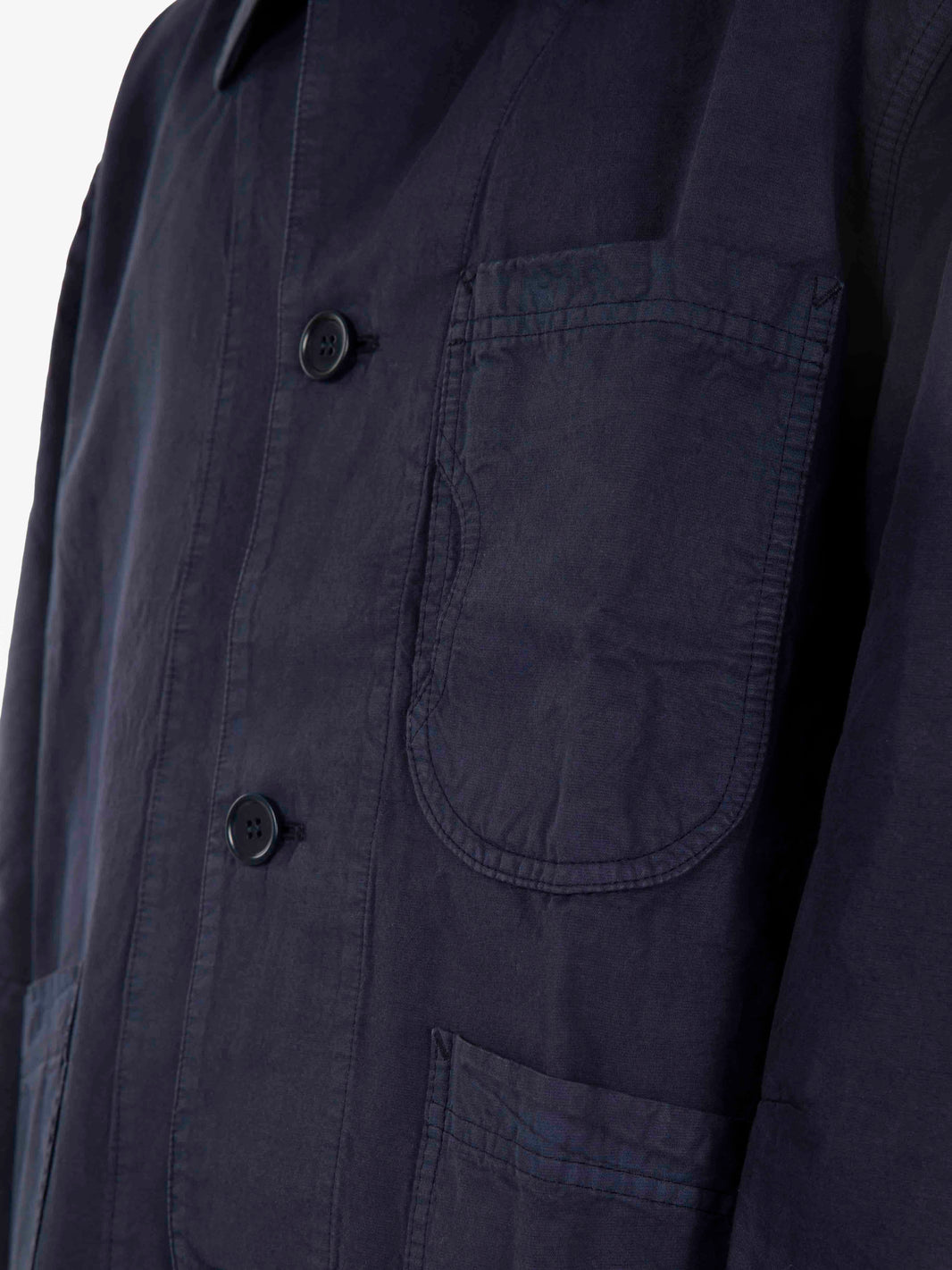 Construction navy jacket