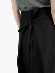 YMC - Gonna midi avvolgente George black