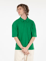 YMC - Ivy polo t-shirt green