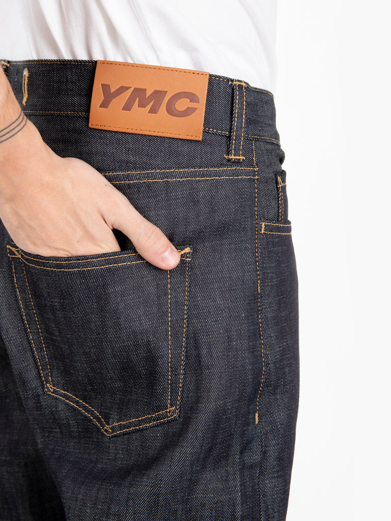 YMC - Jeans Tearaway grigi