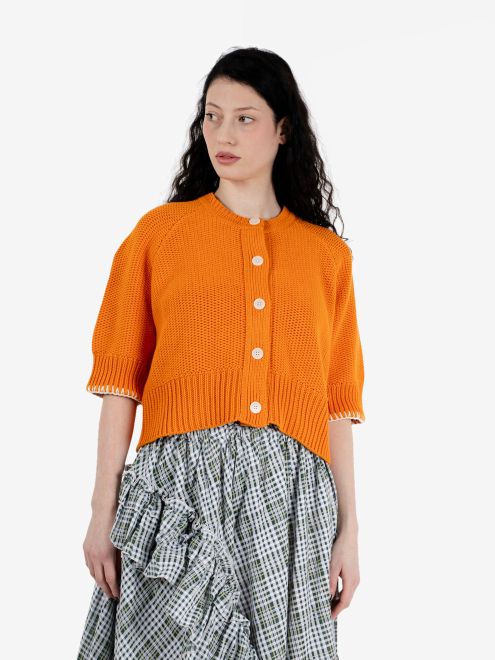 Kwai cardigan orange