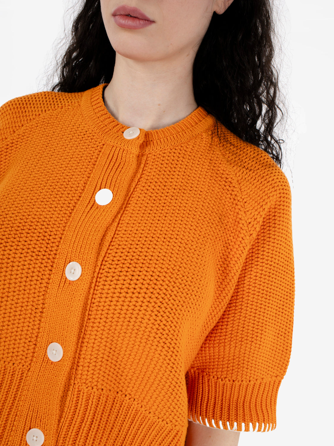 Kwai cardigan orange