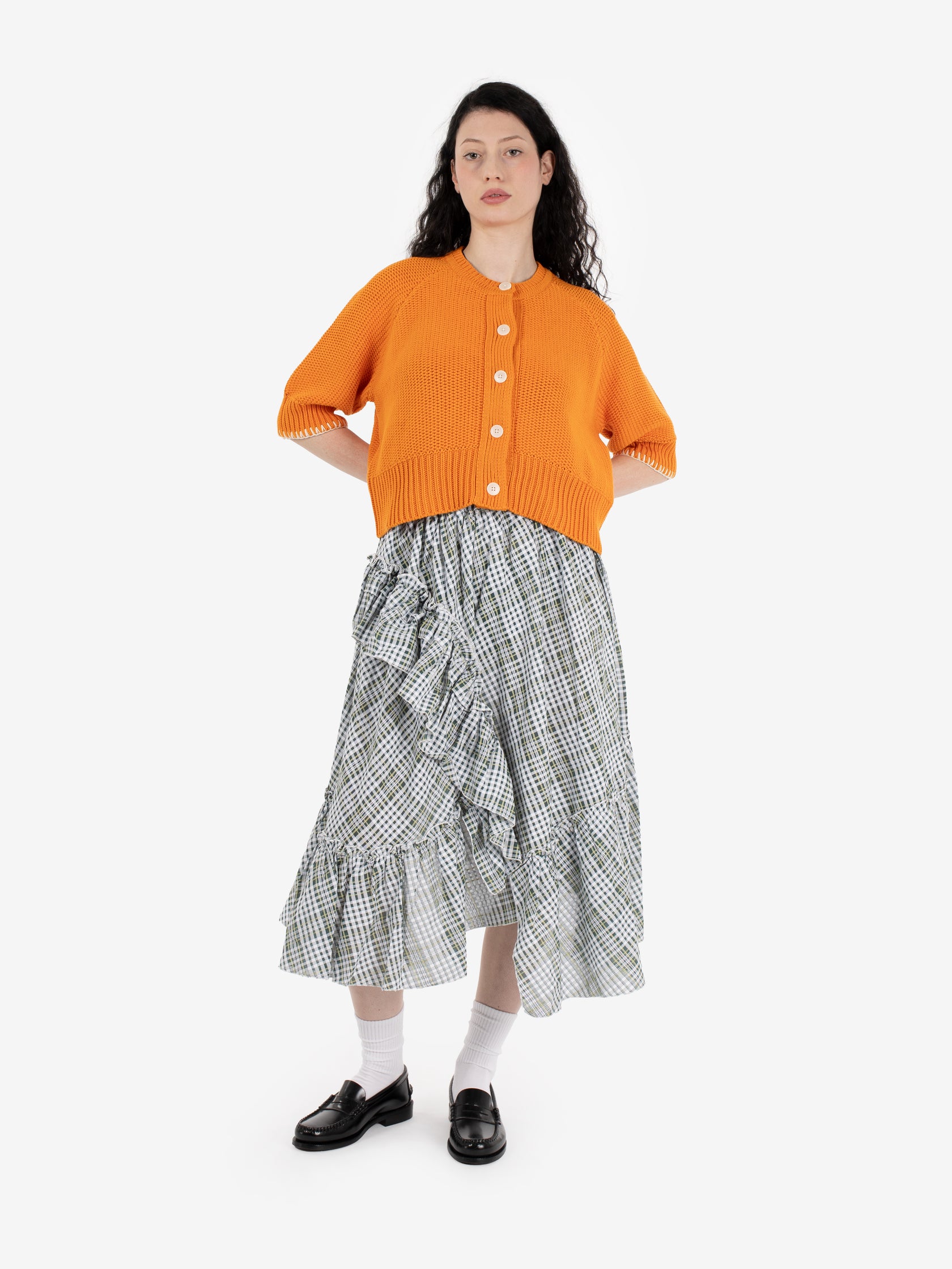 Kwai cardigan orange